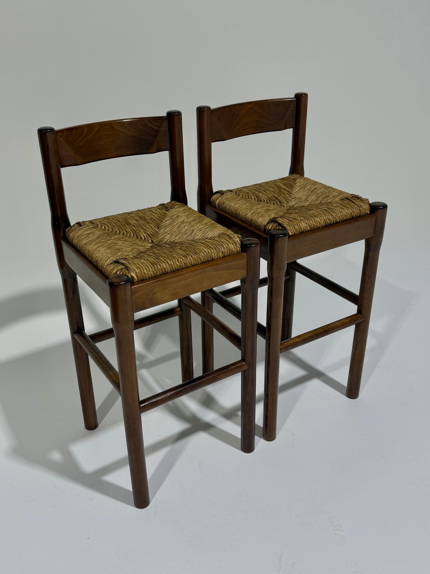 Vico Magistretti “Carimate” Bar Stools by Cassina - Two Available