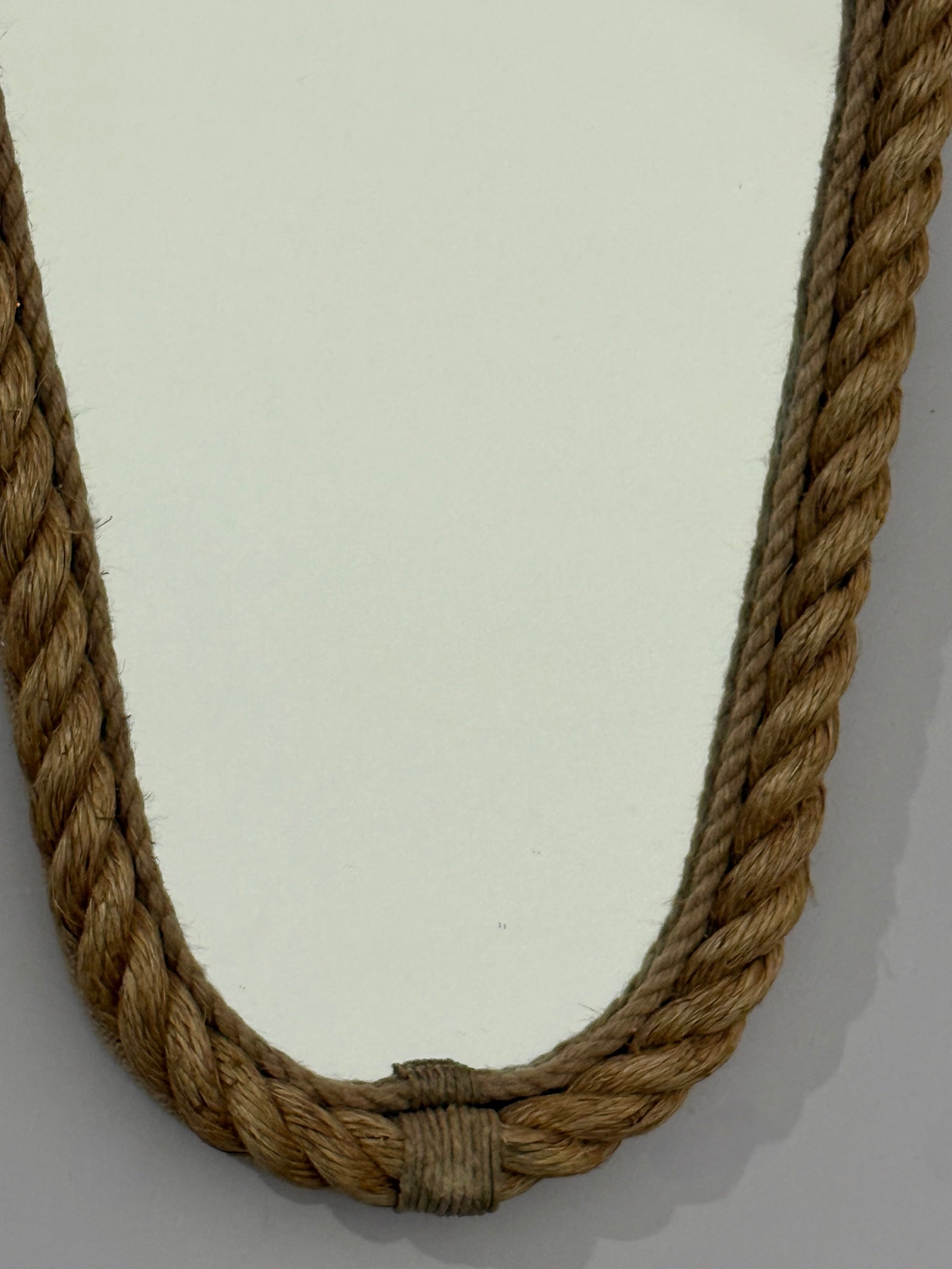 French Rope Mirror, Audoux Minet