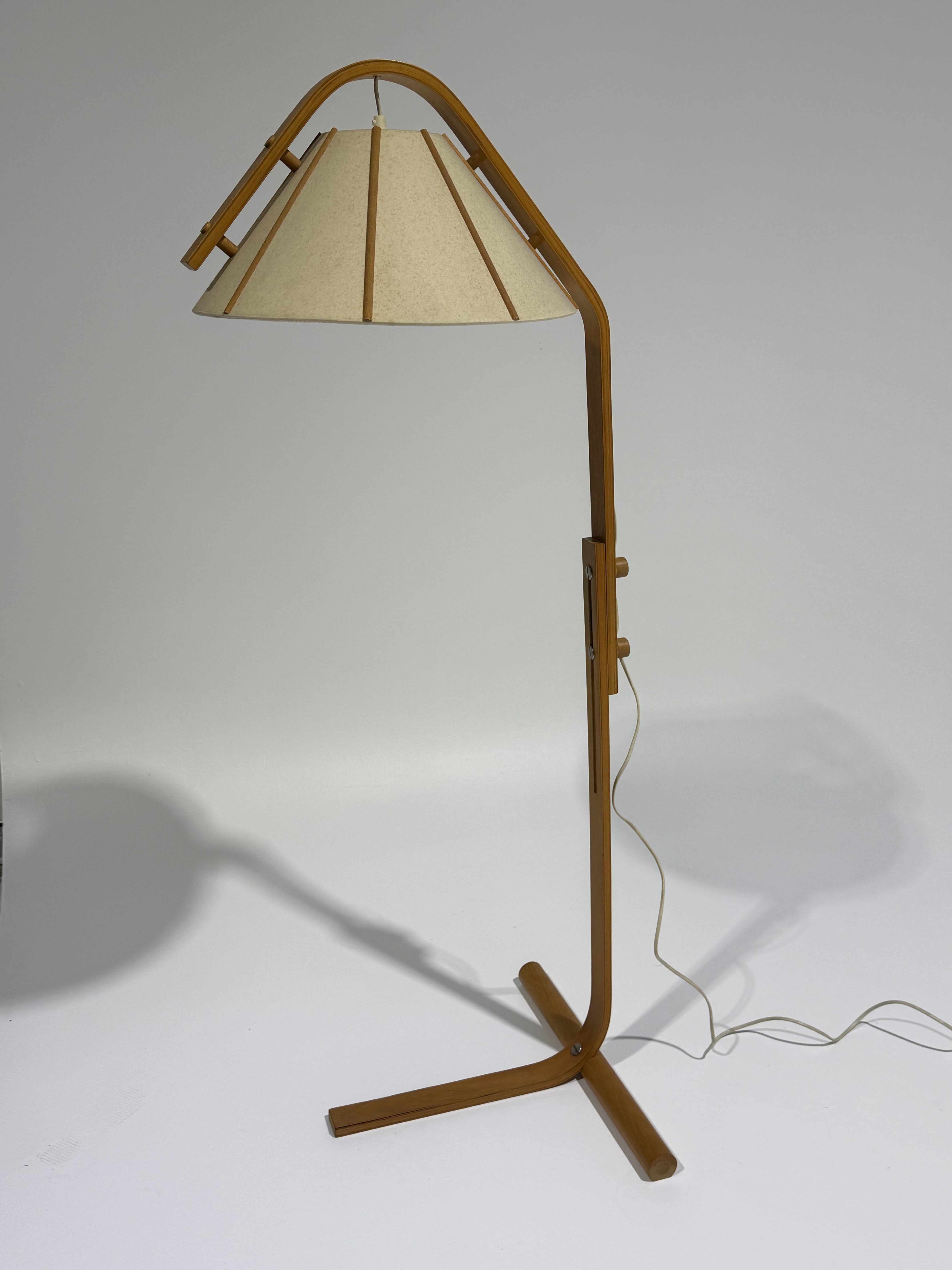 1970’s Floor Lamp by Jan Wickelgren for Aneta