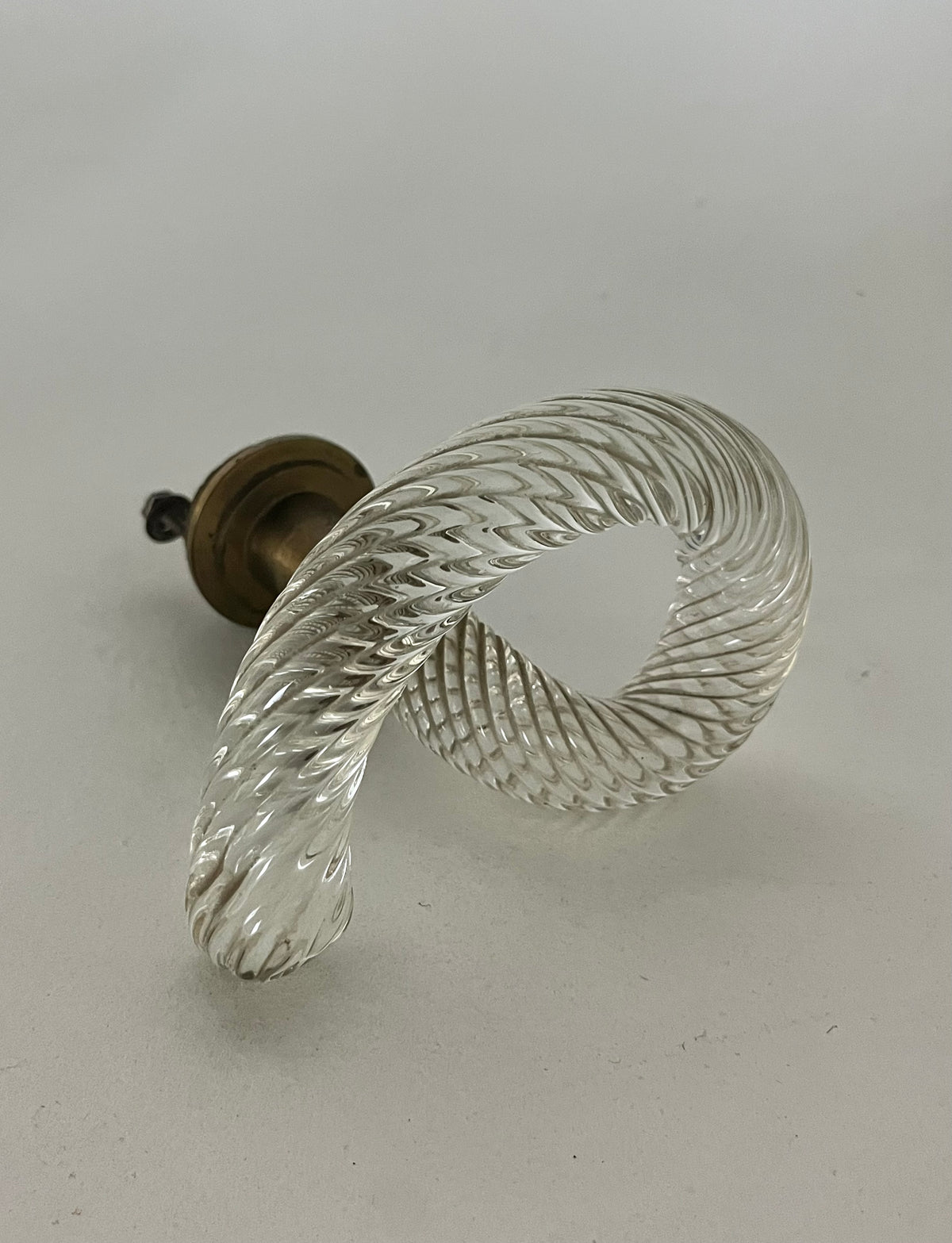 Murano Glass Coat Hook by Venini - Four Available