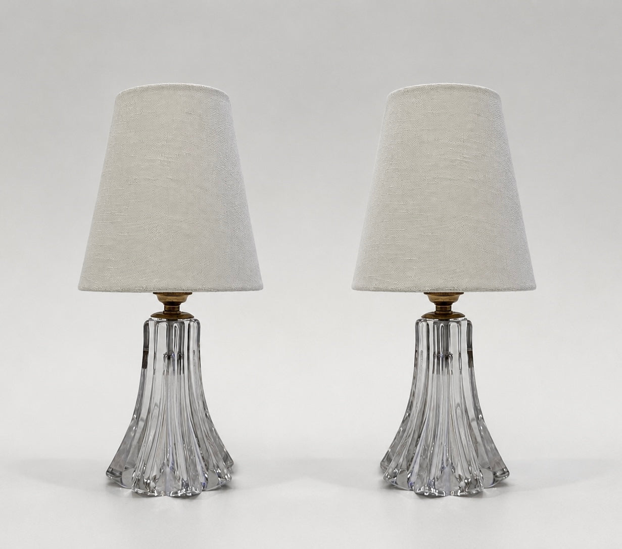 1960’s French Crystal Lamp - Two Available
