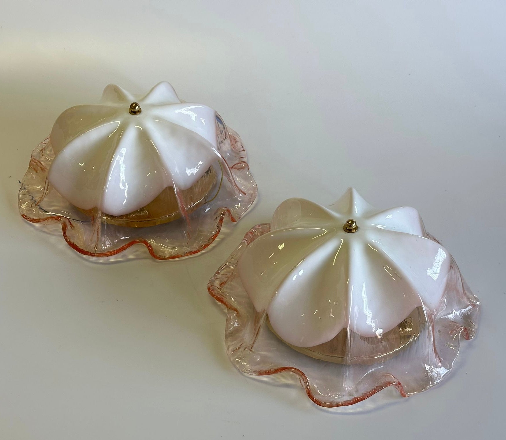 PRE-ORDER: Murano Flush Mount Ceiling Light - Two Available