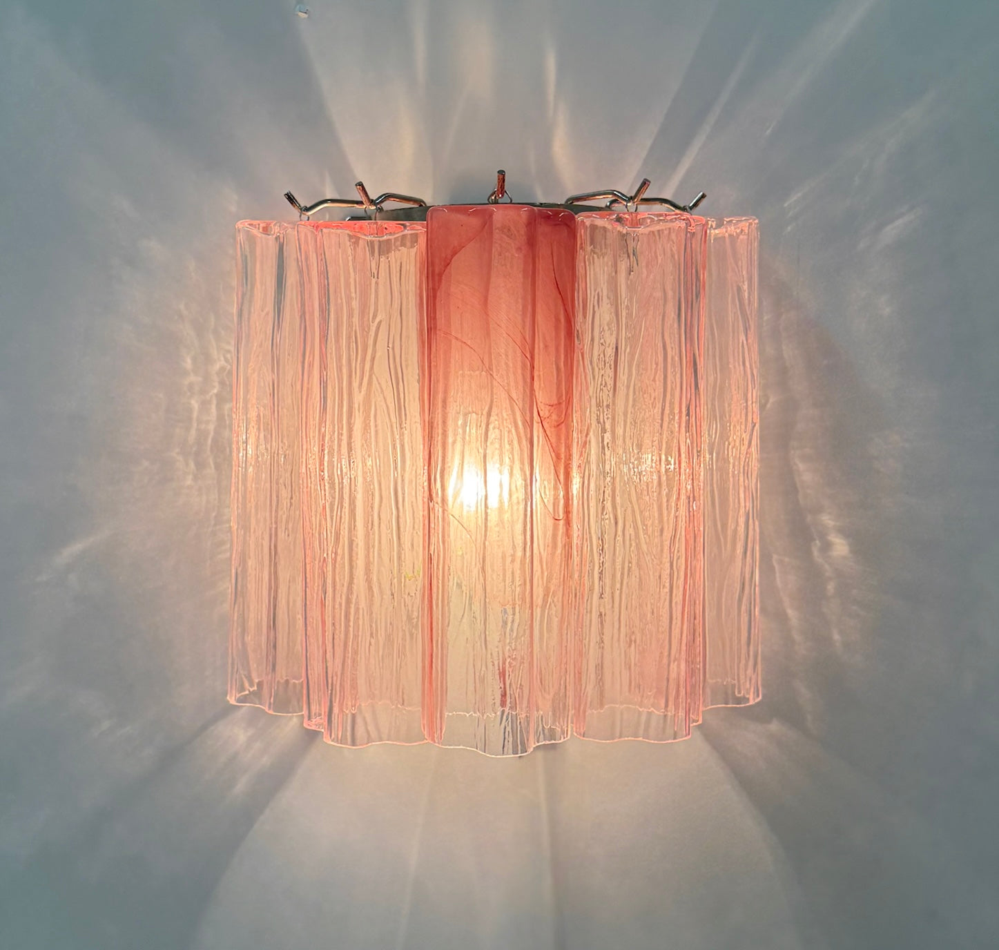 Murano Glass Tube Wall Light