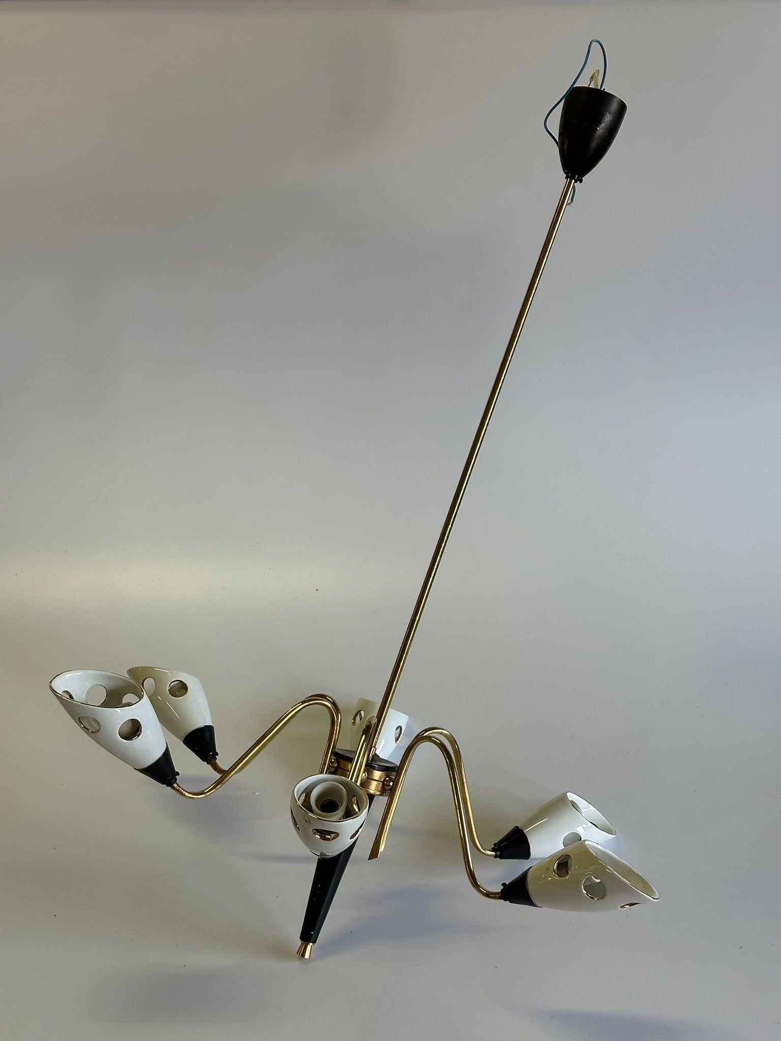 PRE-ORDER: 1950’s Italian Ceramic Pendant Light