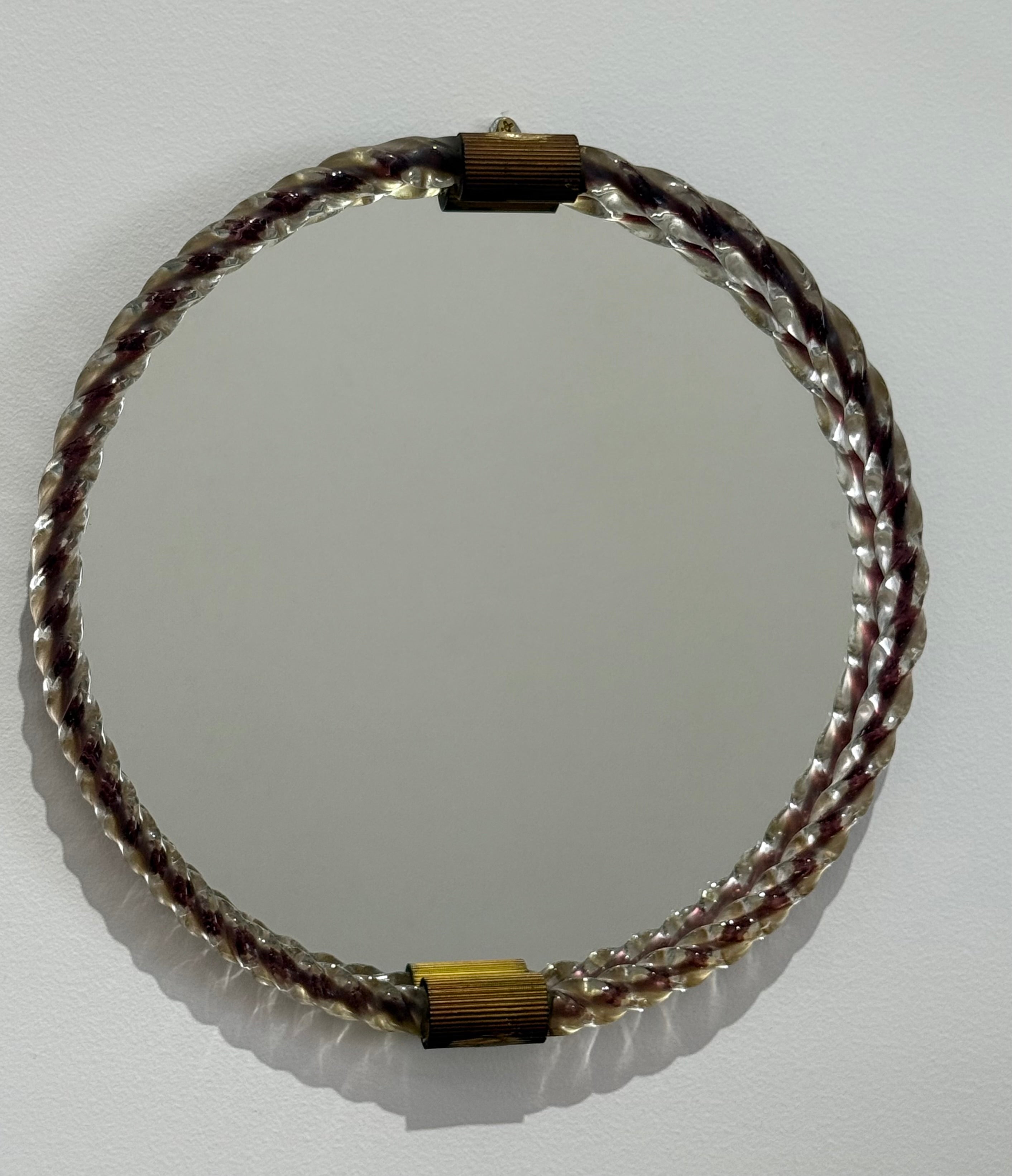 Italian Murano Glass Mirror