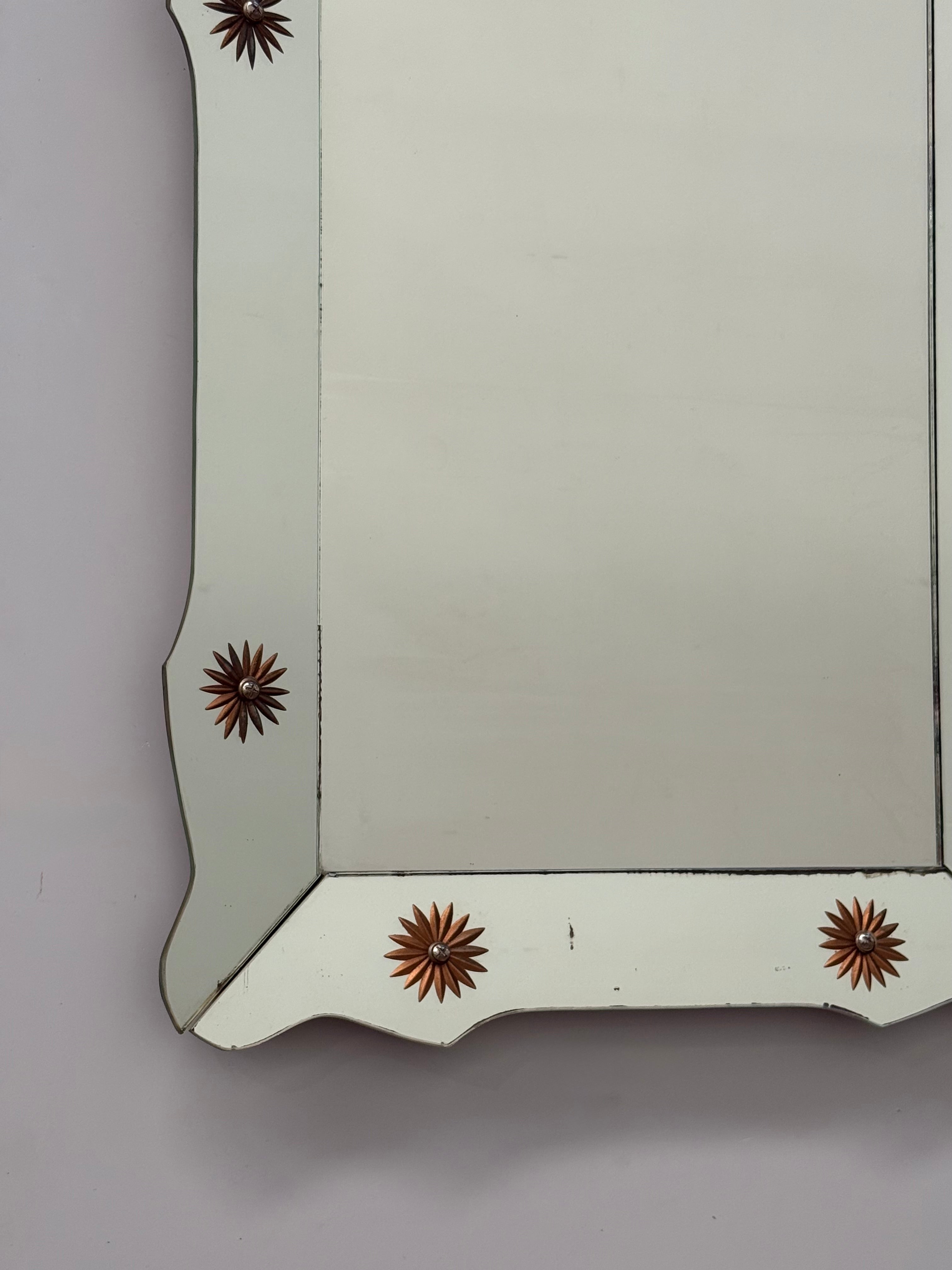 Vintage Venetian Glass Mirror