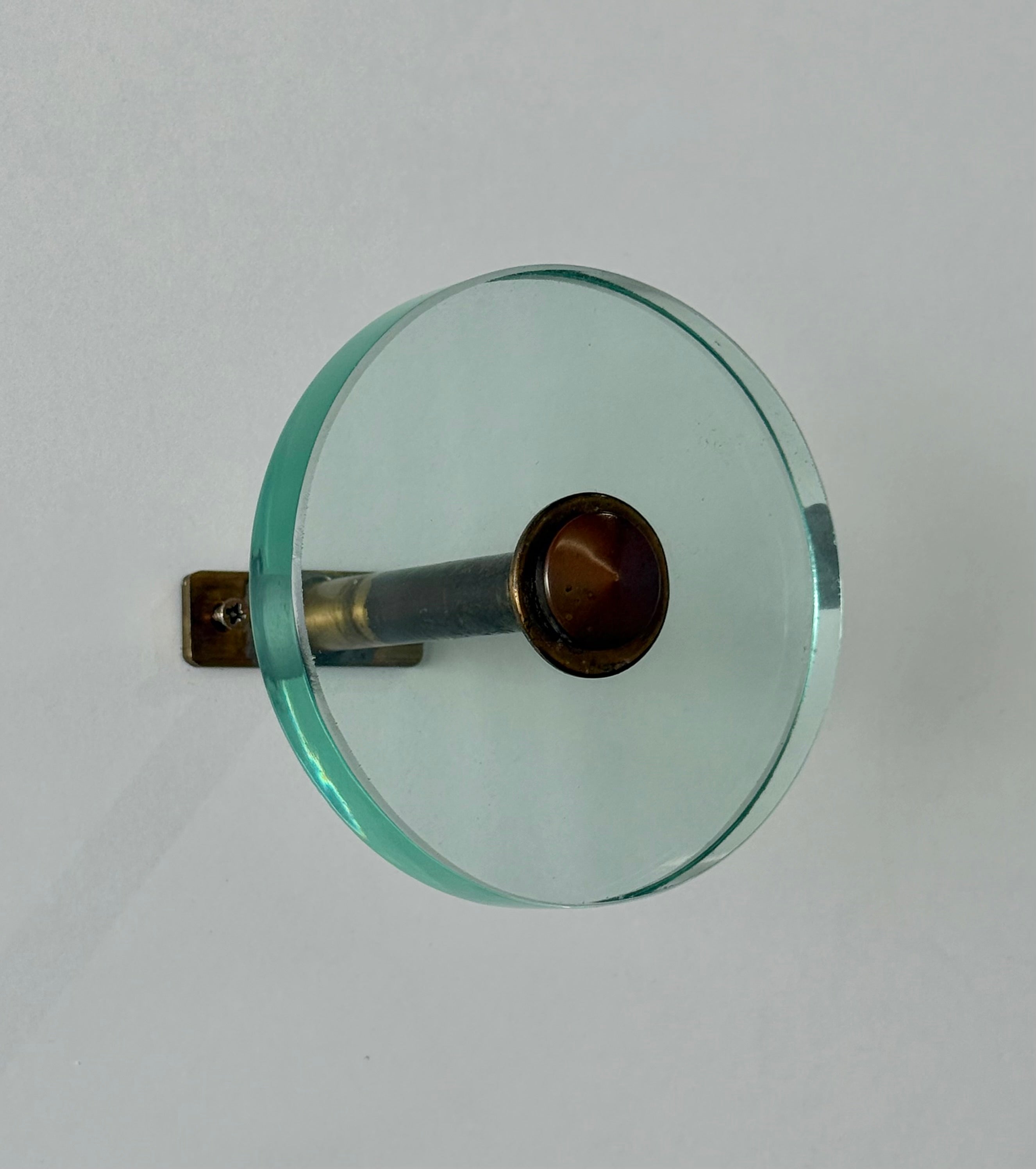 Italian Glass Coat Hook - Four Available
