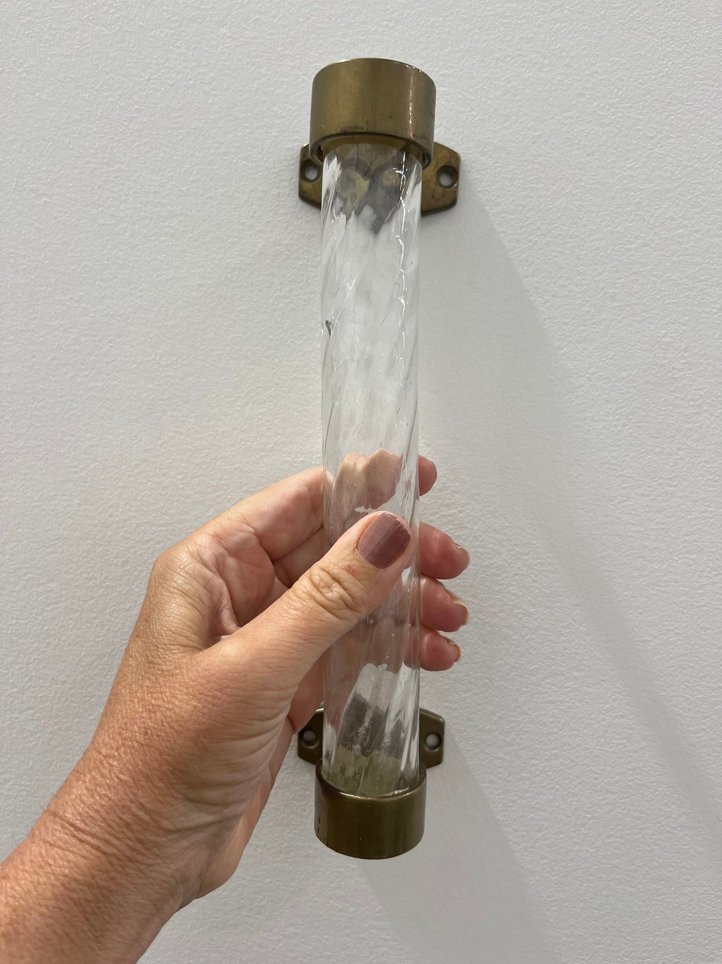 Italian Murano Glass Drawer/Door Pull 22cm