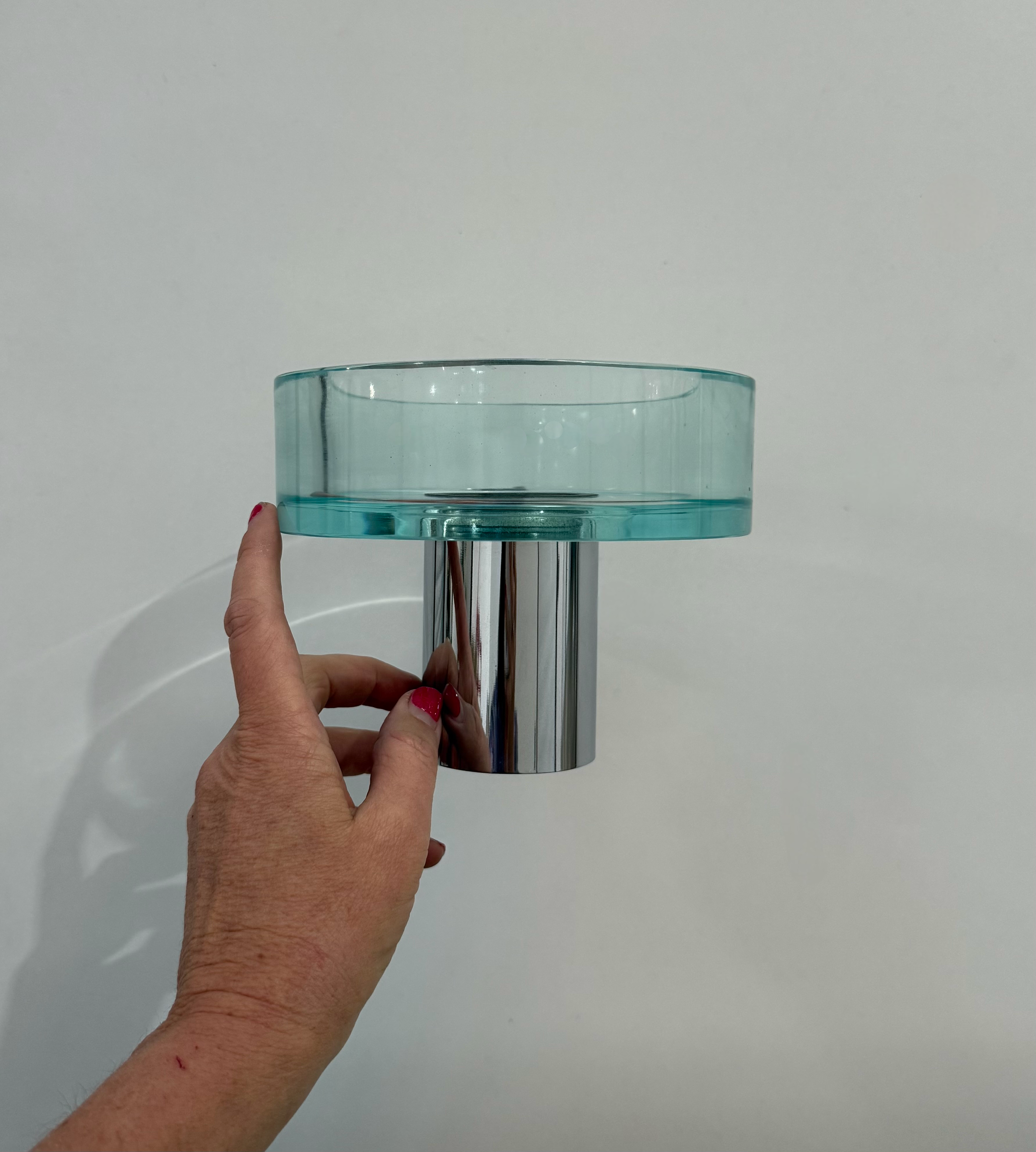 Pair of Murano Wall Light by Flavio Poli for Seguso