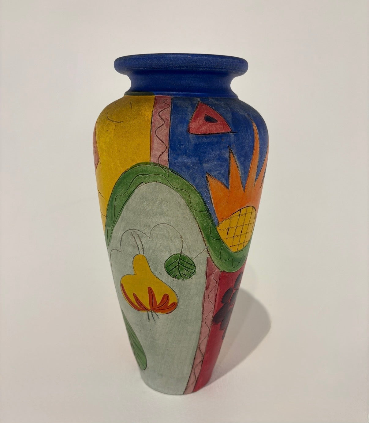 Vintage Hand-Painted Vase