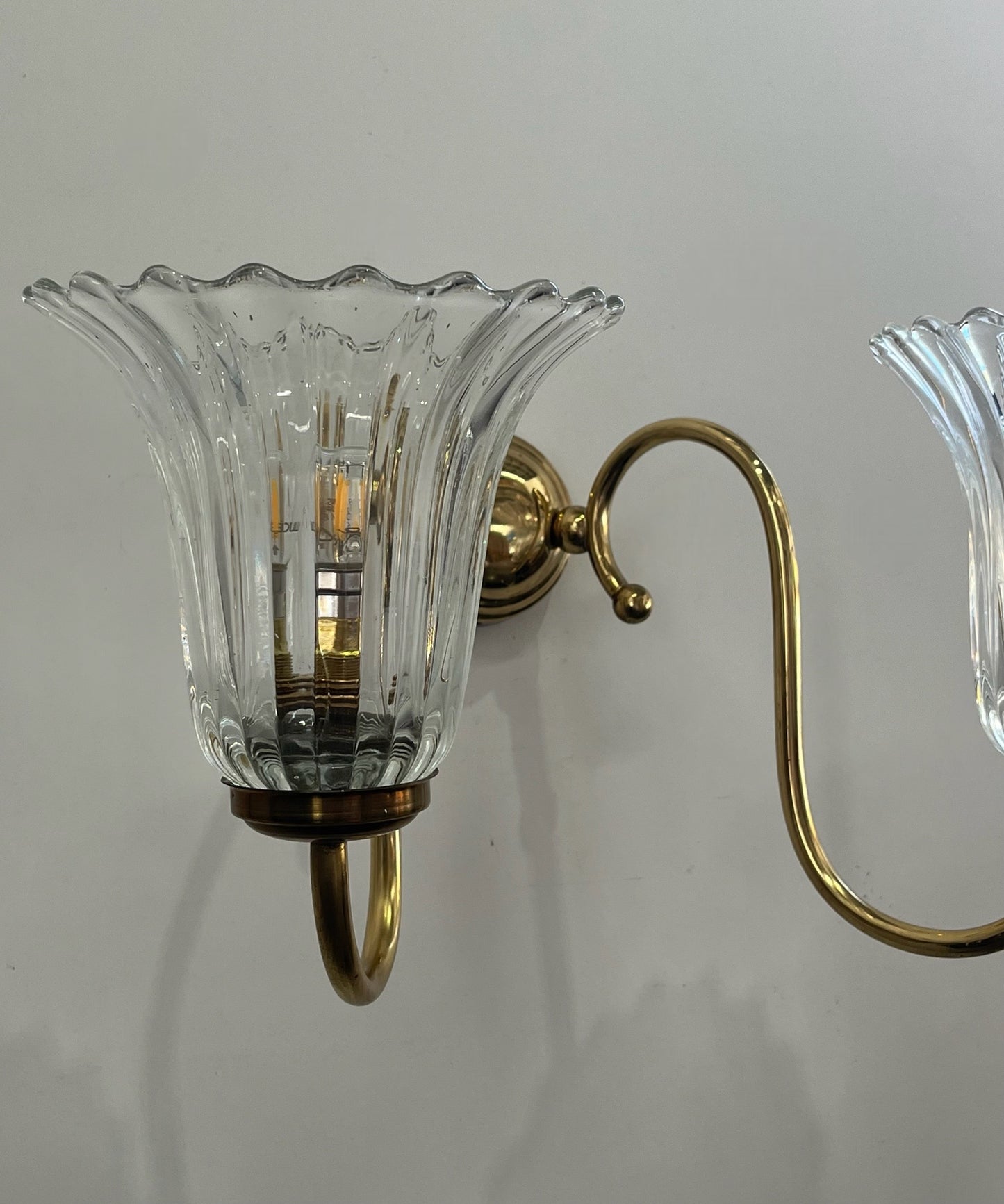 Barovier Double Bowl Wall Light