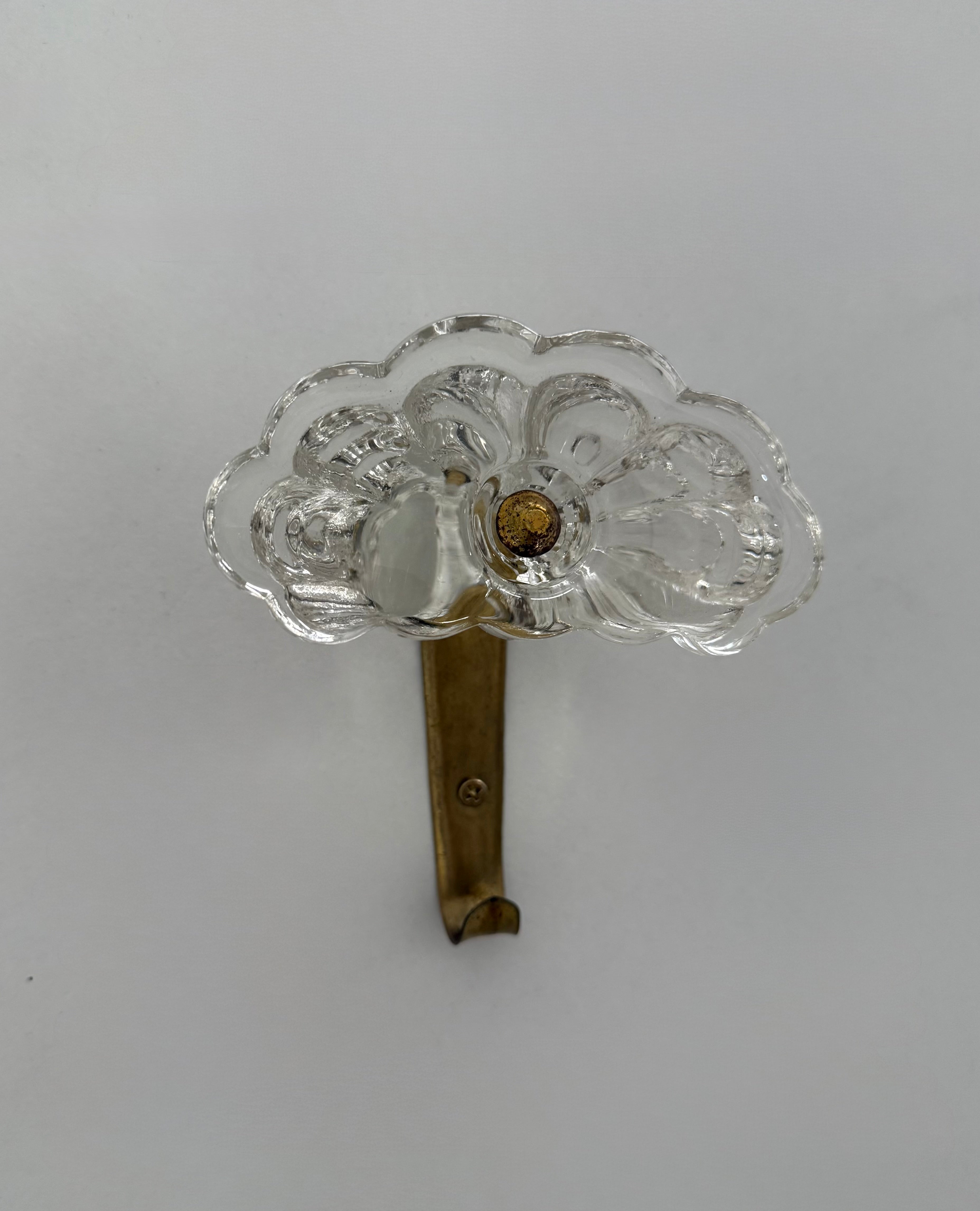 Murano Glass Coat Hook - Two Available