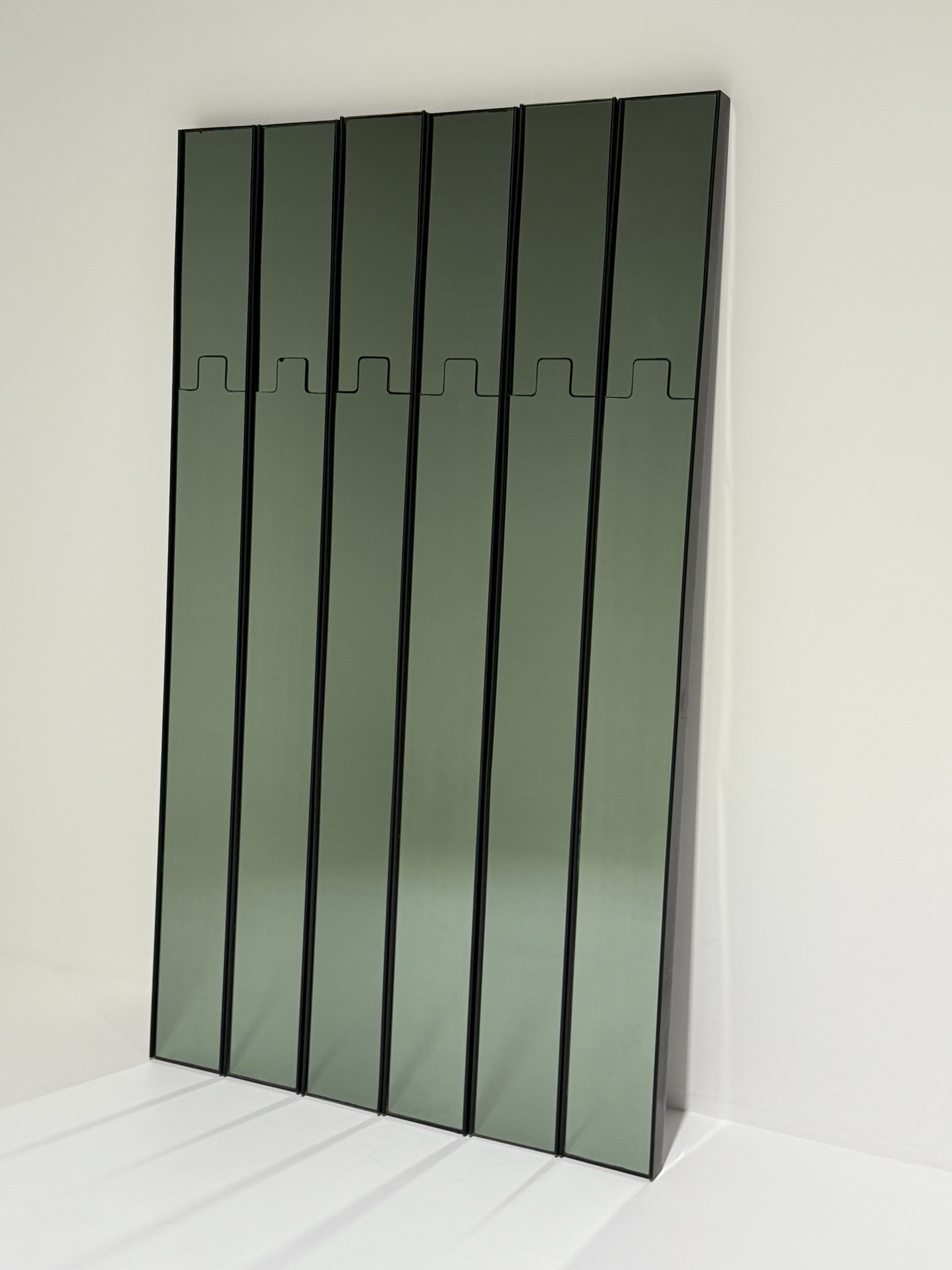 Vintage Gronda Mirror & Coat Rack by Luciano Bertoncini for Elco - 7 Panels Available