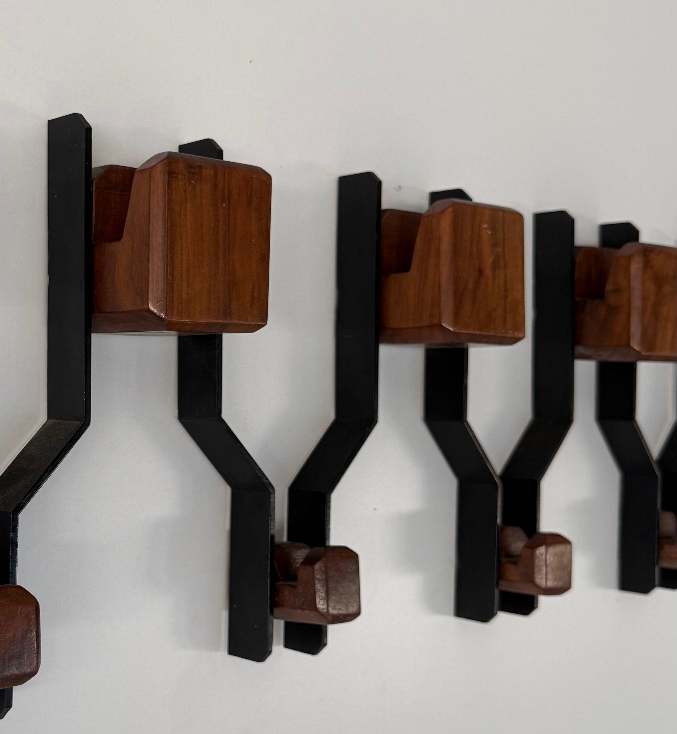 Vintage Italian Wall Coat Rack