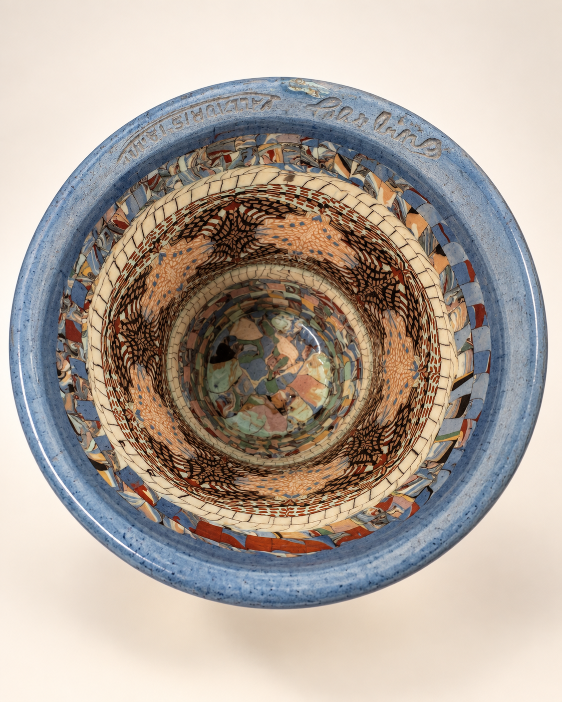 French Ceramic Vase by Jean Gerbino