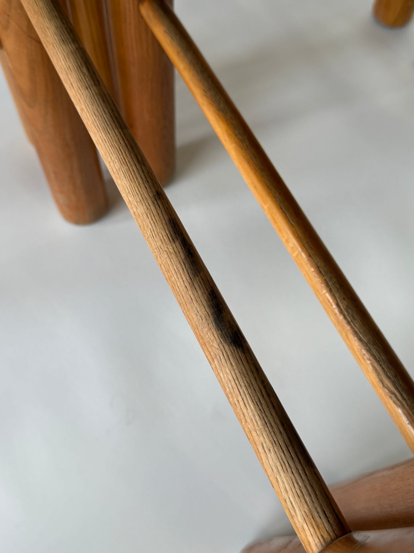 Vintage Rush Stool In The Style Of Perriand - Two Available