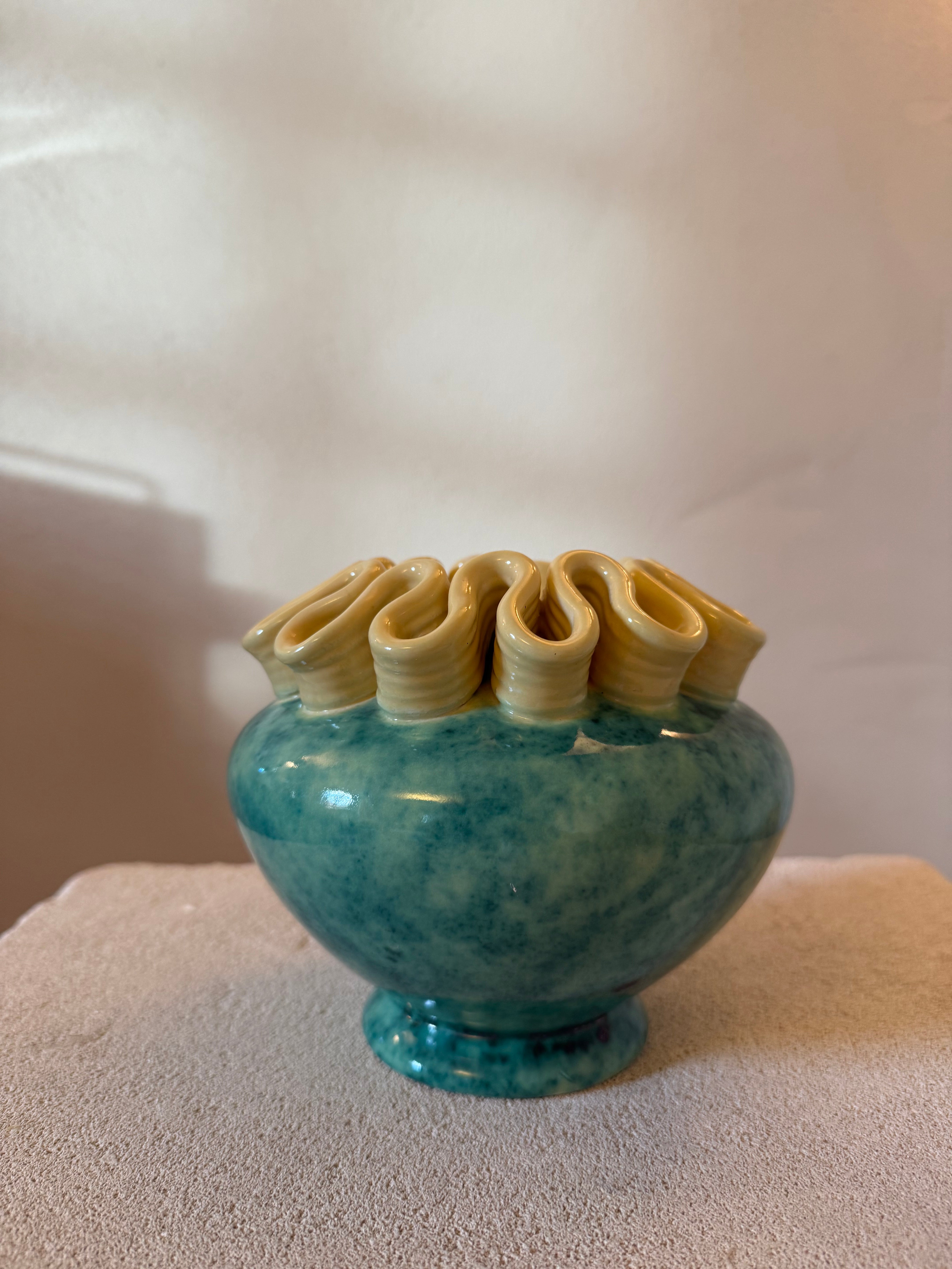 French Art Deco Vase by Sainte Radegonde