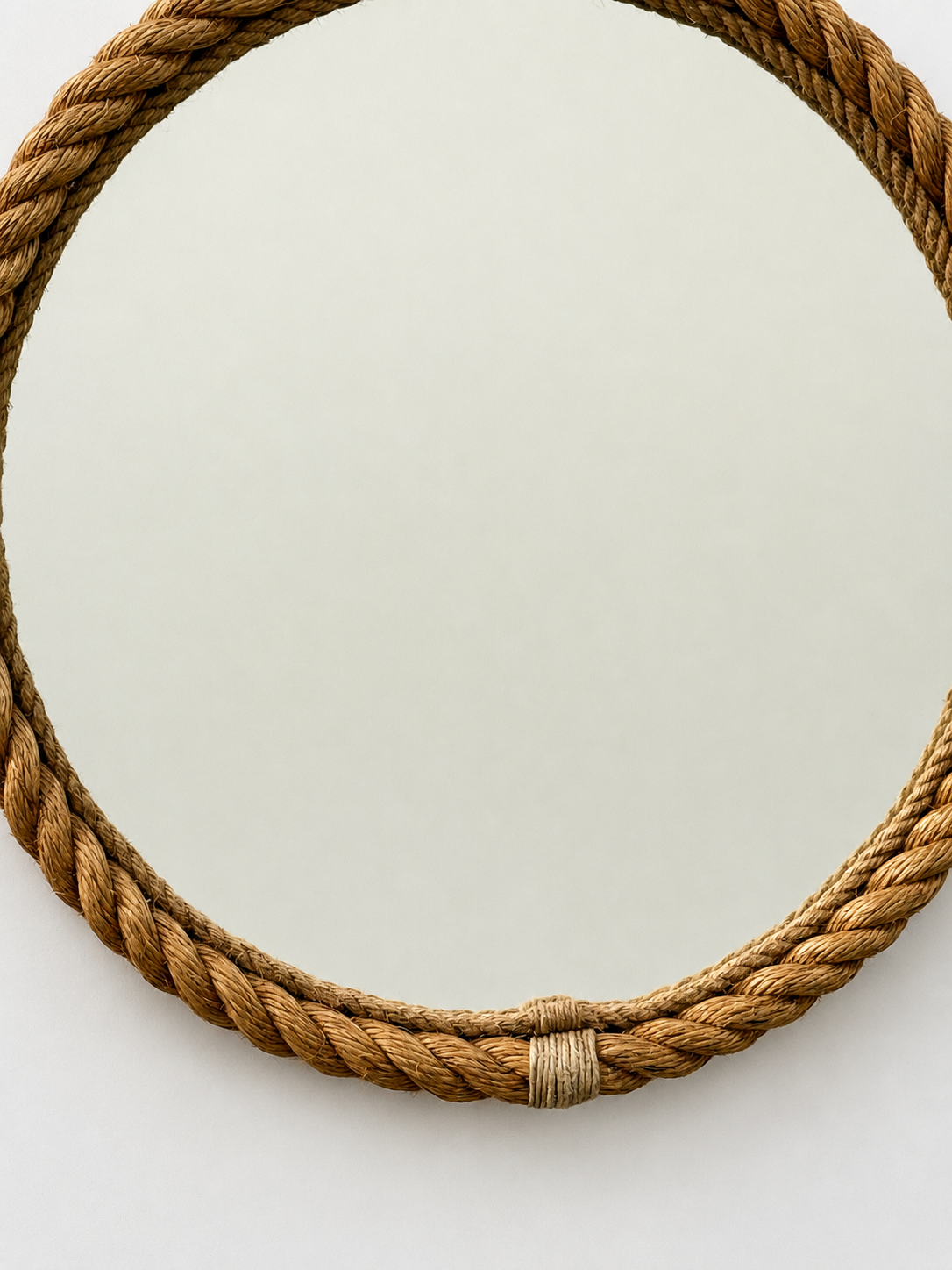 French Rope Mirror, Audoux Minet