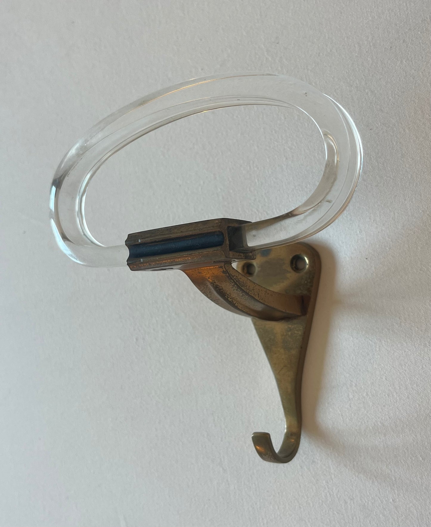 Italian Brass Coat Hook - One Available