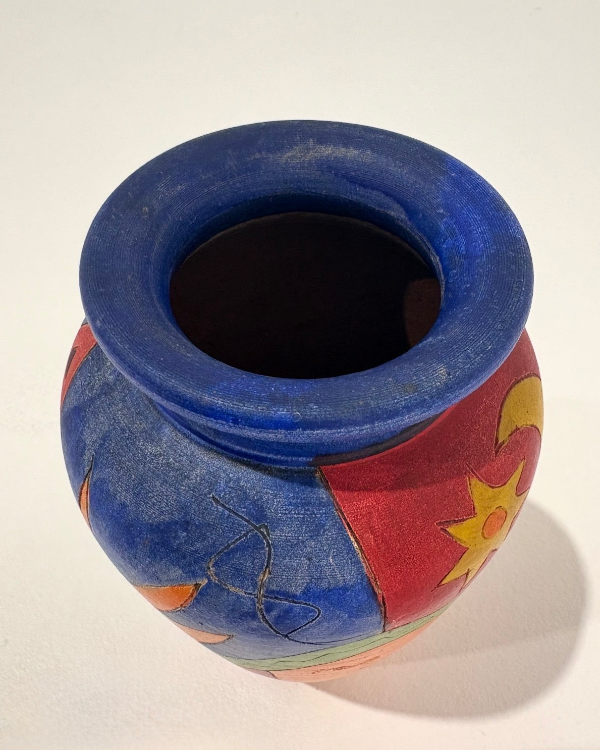 Vintage Hand-Painted Vase
