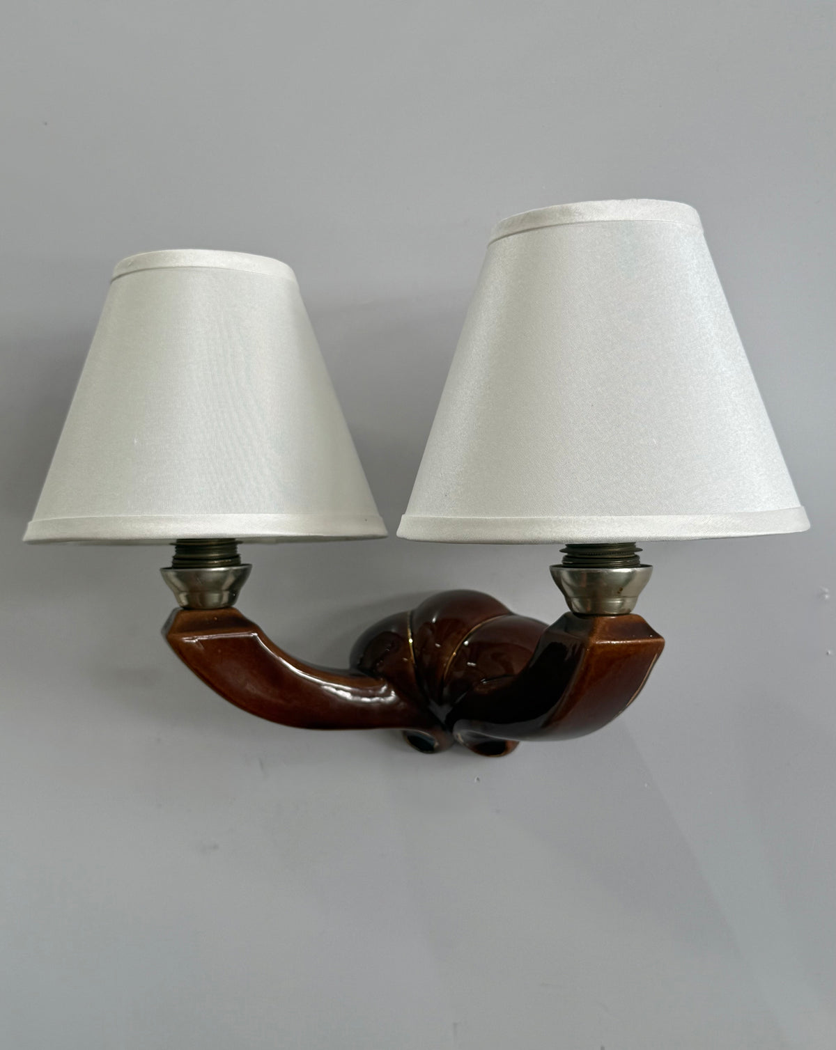 1950’s French Ceramic Wall Light