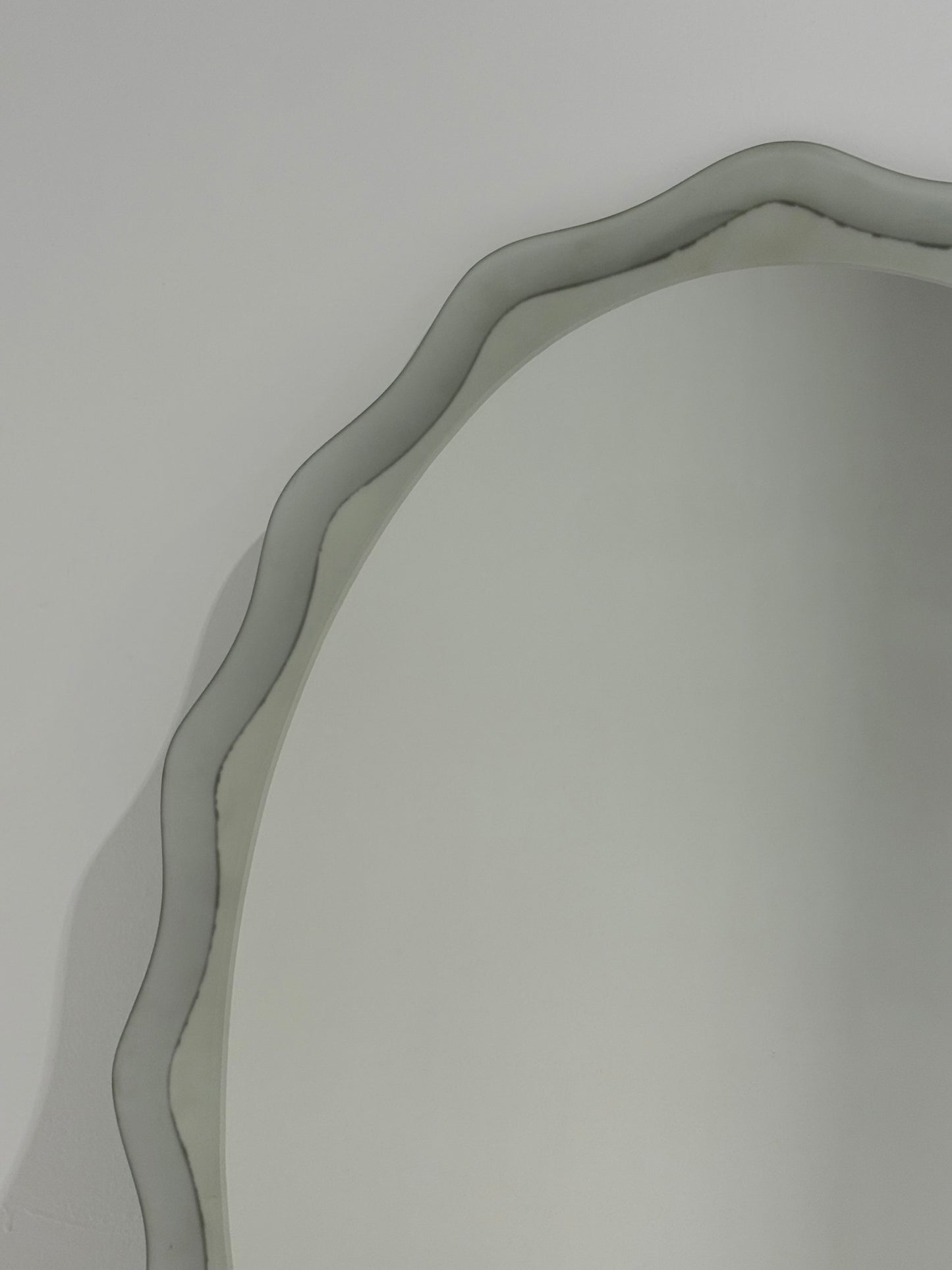 Italian Glass Mirror - Two Available