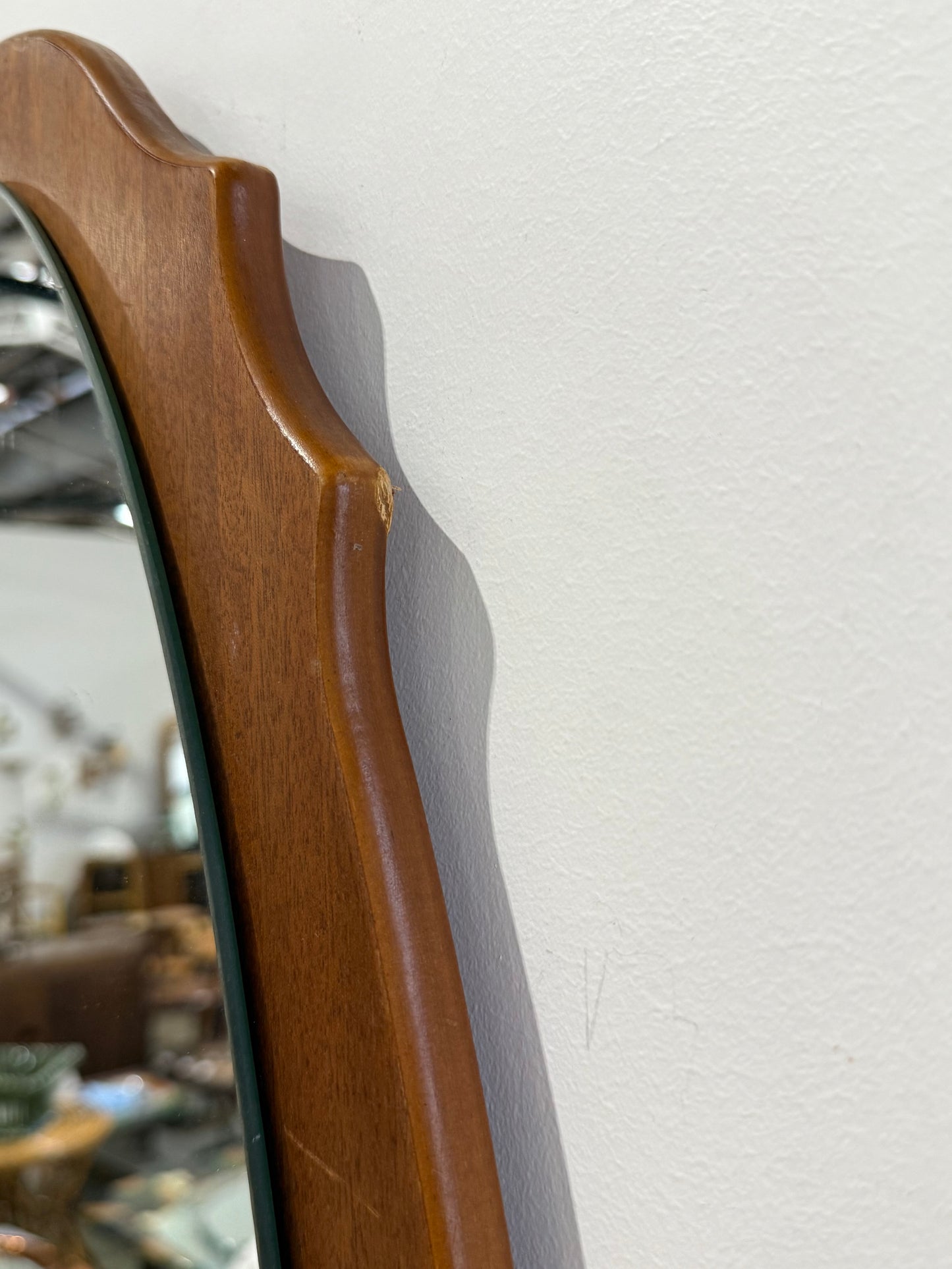 Vintage French Timber Mirror