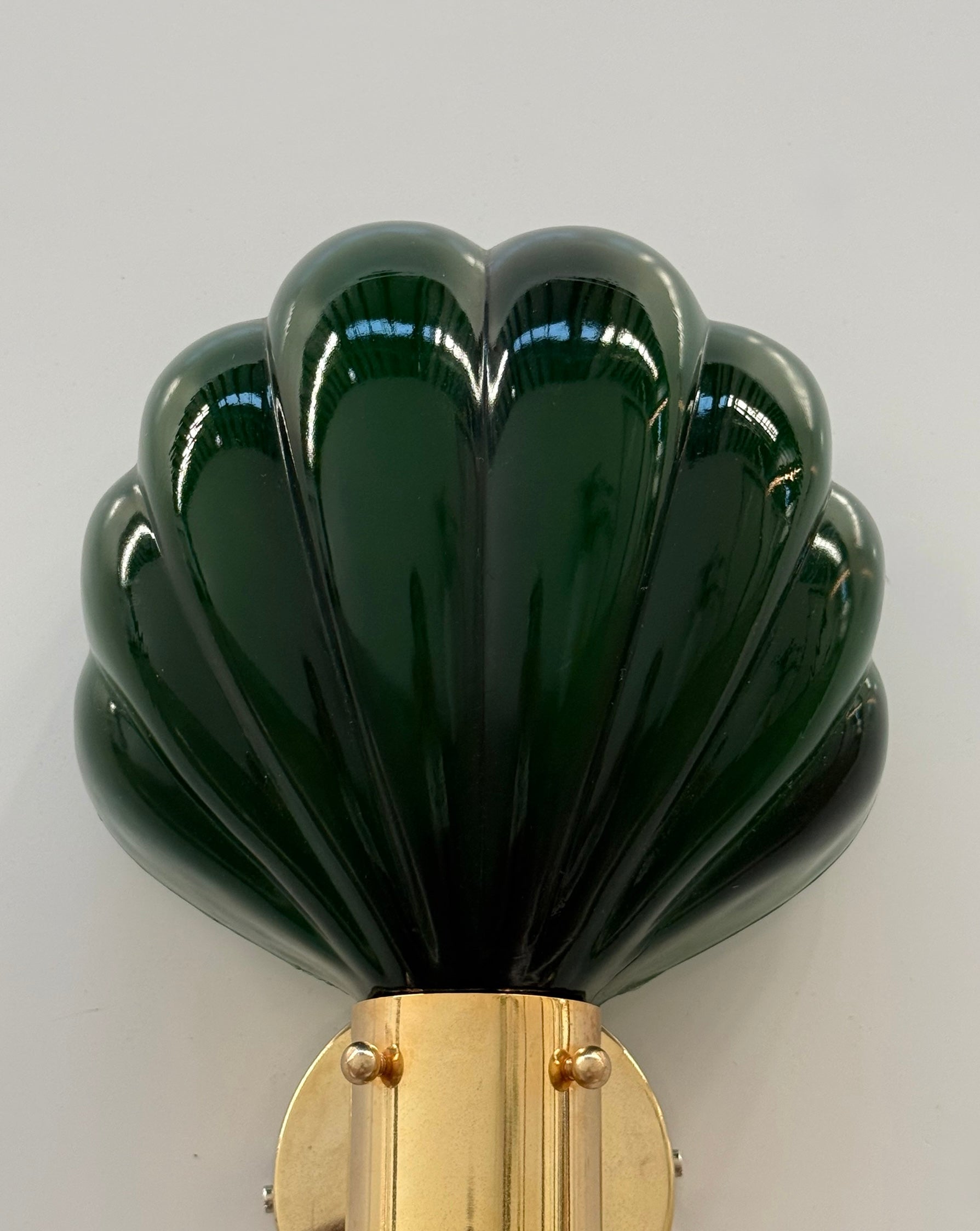 Italian Glass Shell Wall Light - 6 Available