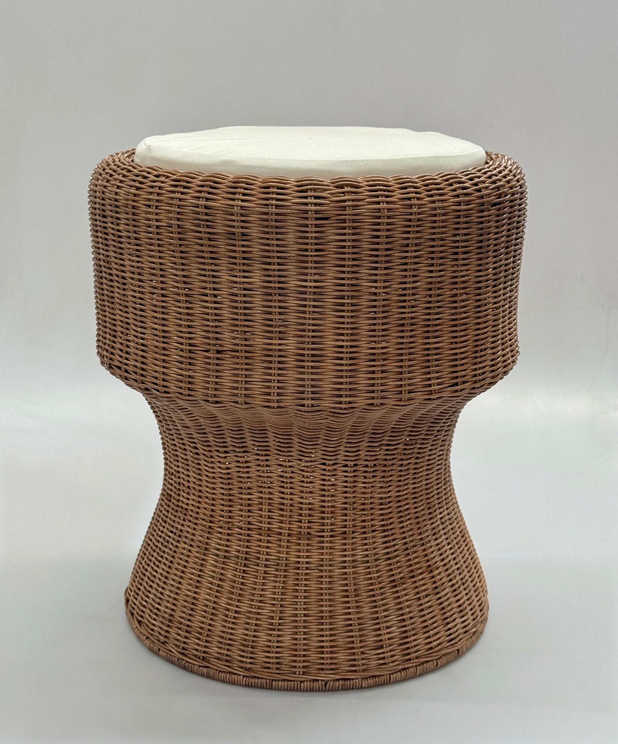Wicker Stool or Side Table - 3 Available