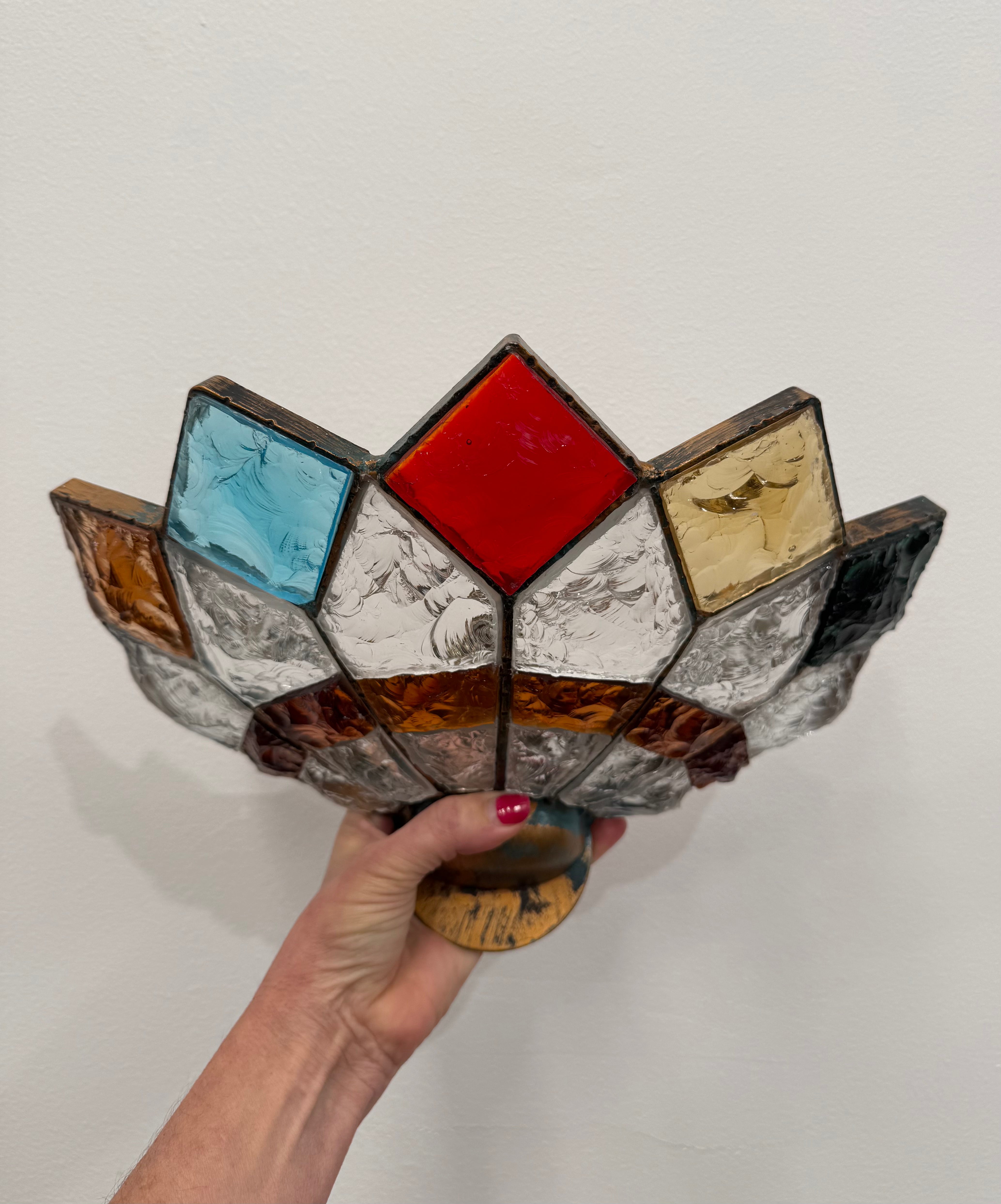 Pair of Murano Wall Lights by Poliarte