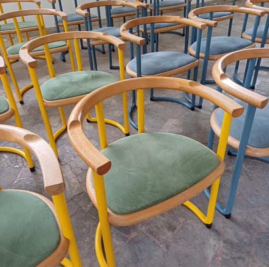 “Achillea” Dining Chairs by Tito Agnoli.