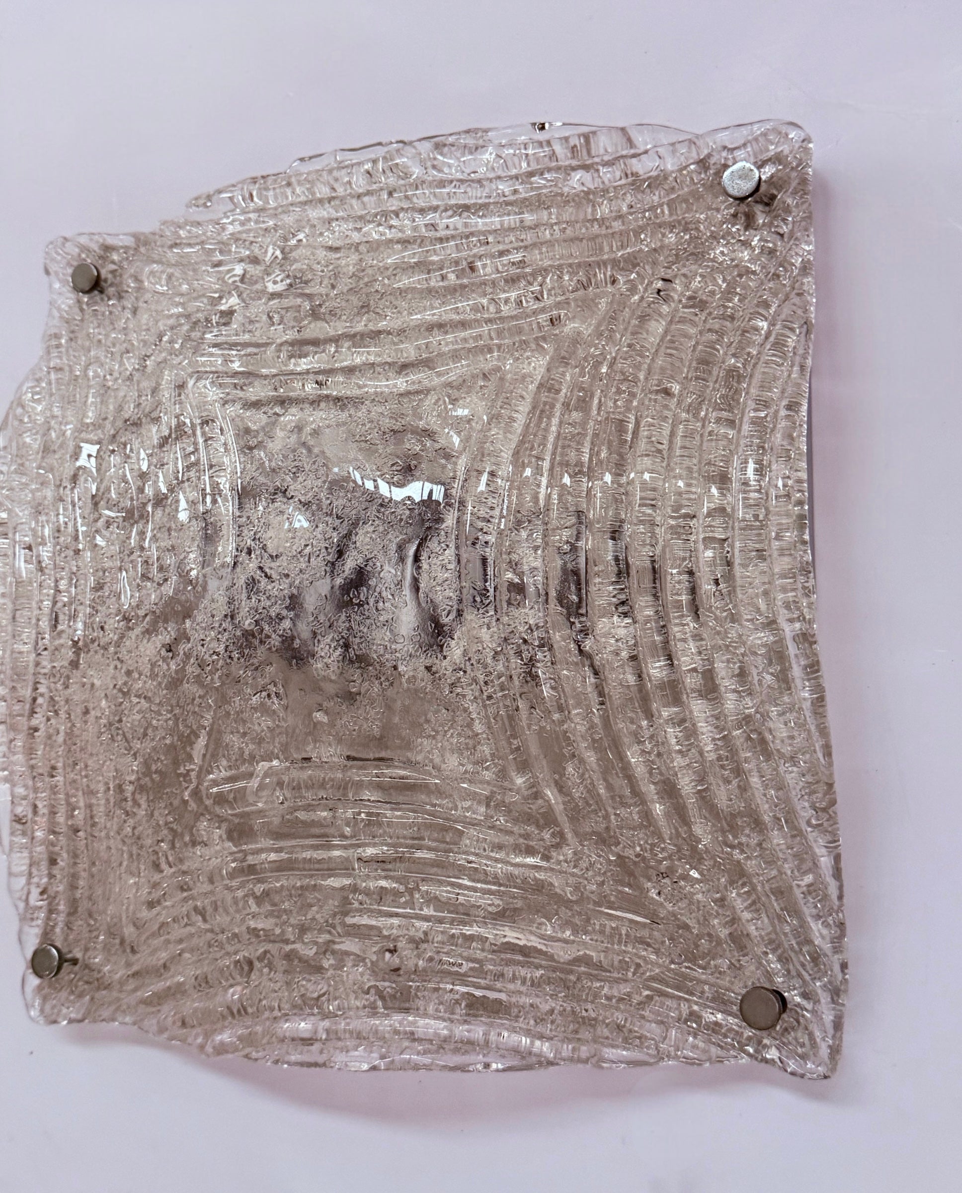 Large Murano Glass Wall Light