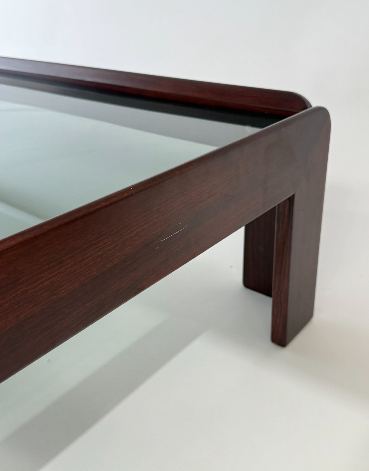 Rosewood Coffee Table by Afra & Tobia Scarpa for Cassina