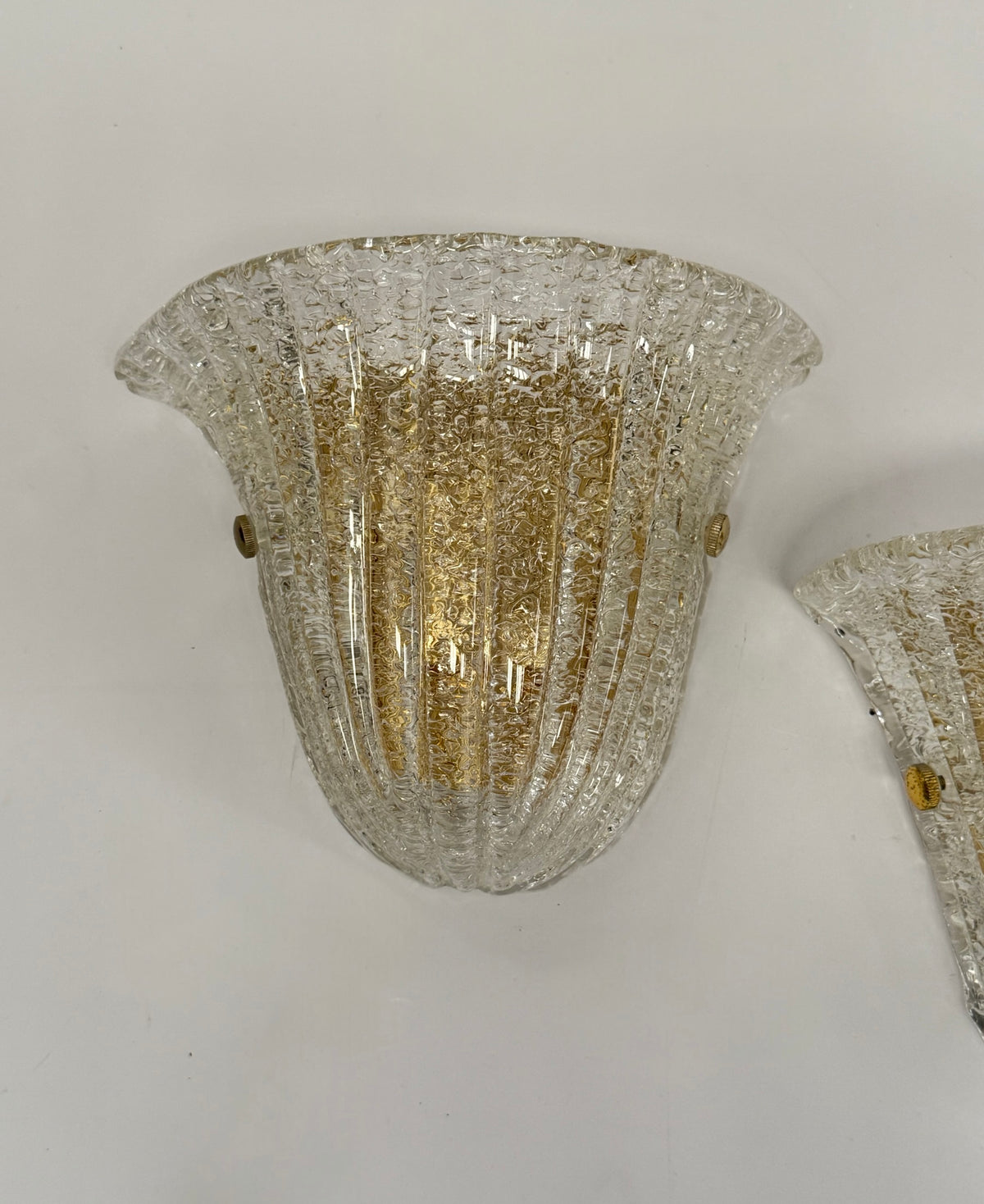 Murano Glass Wall Light - Three Available