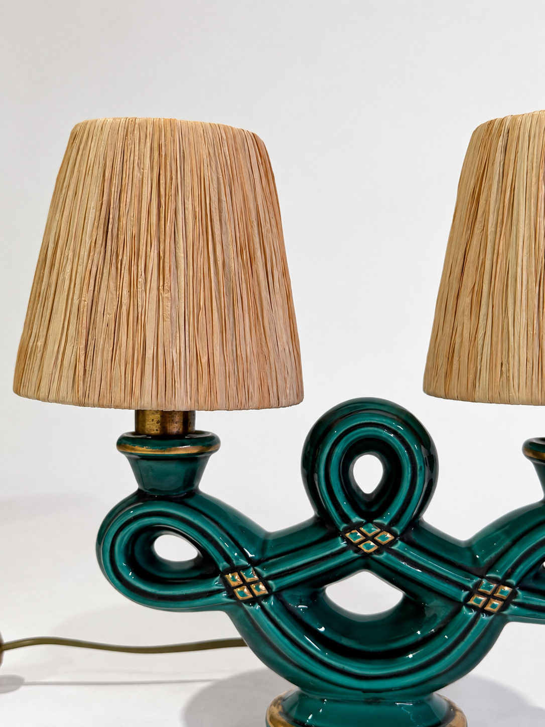 1960’s French Ceramic Lamp - Two Available