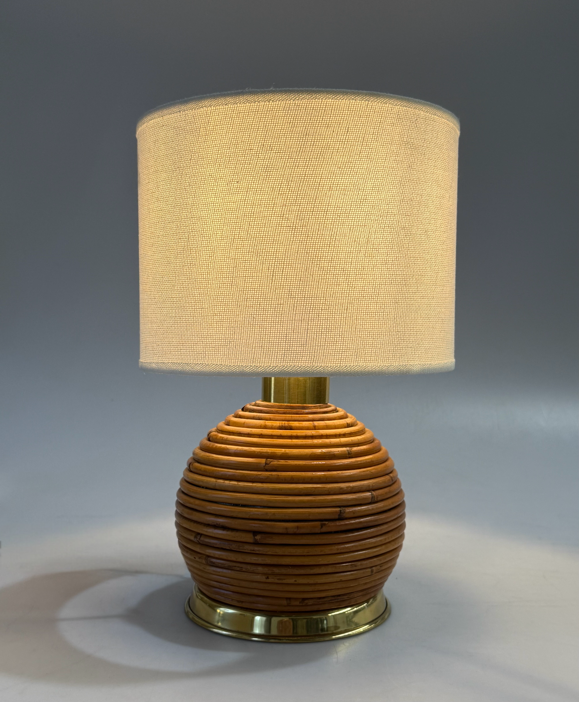 Vintage Italian Gabriella Crespi Lamp - Two Available