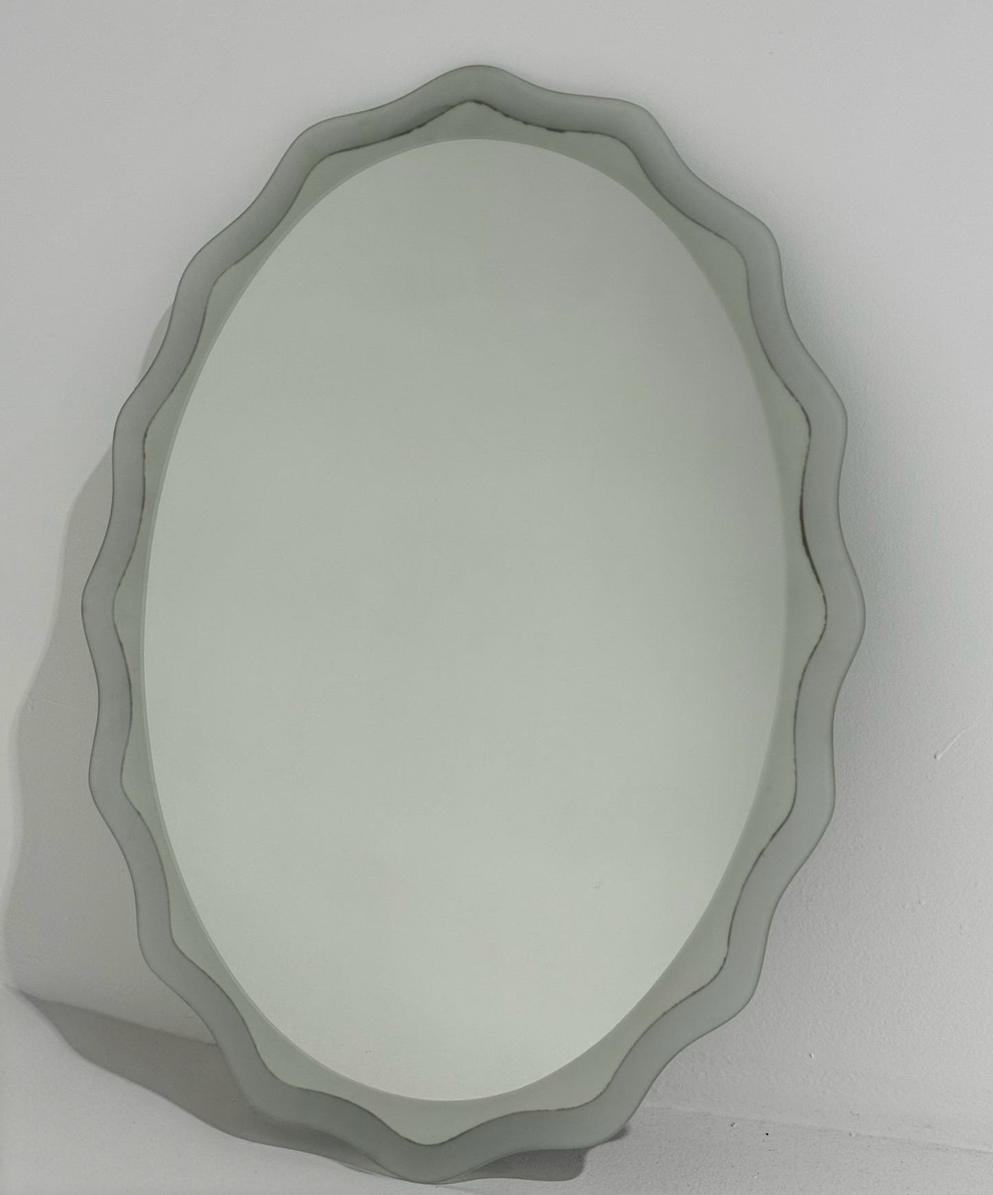 Italian Glass Mirror - Two Available