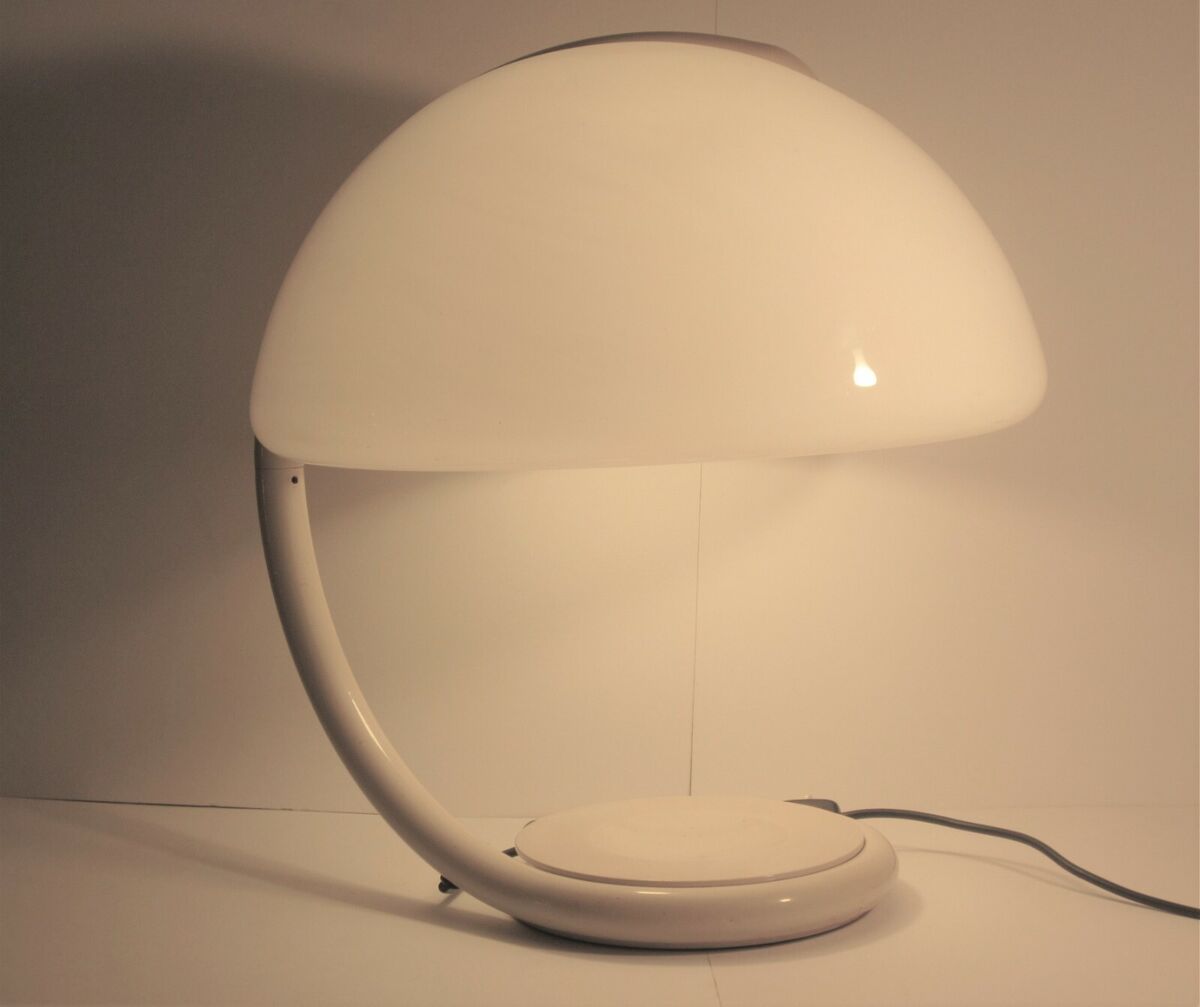 “Serpente" Table Lamp by Elio Martinelli for Martinelli Luce