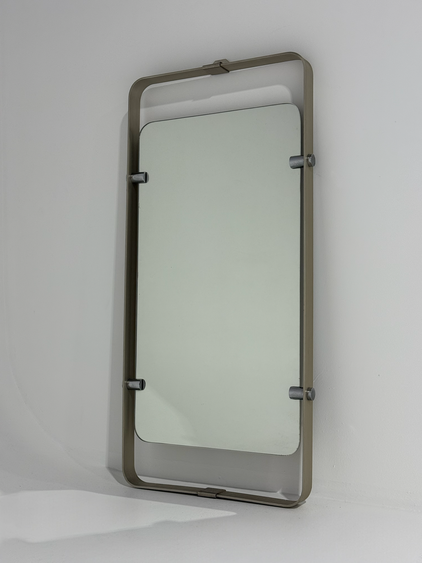 1970’s Italian Chrome Mirror