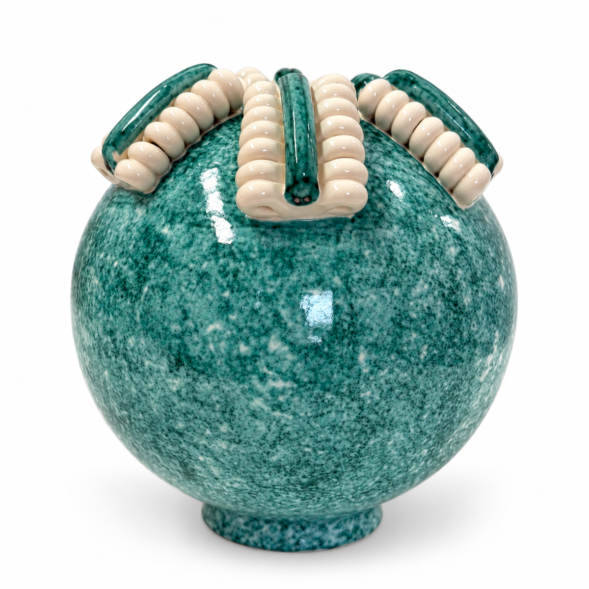 French Art Deco Vase by Saint Radegonde