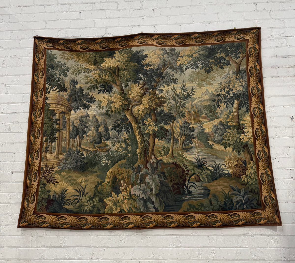 20th Century French Verdure Tapestry
