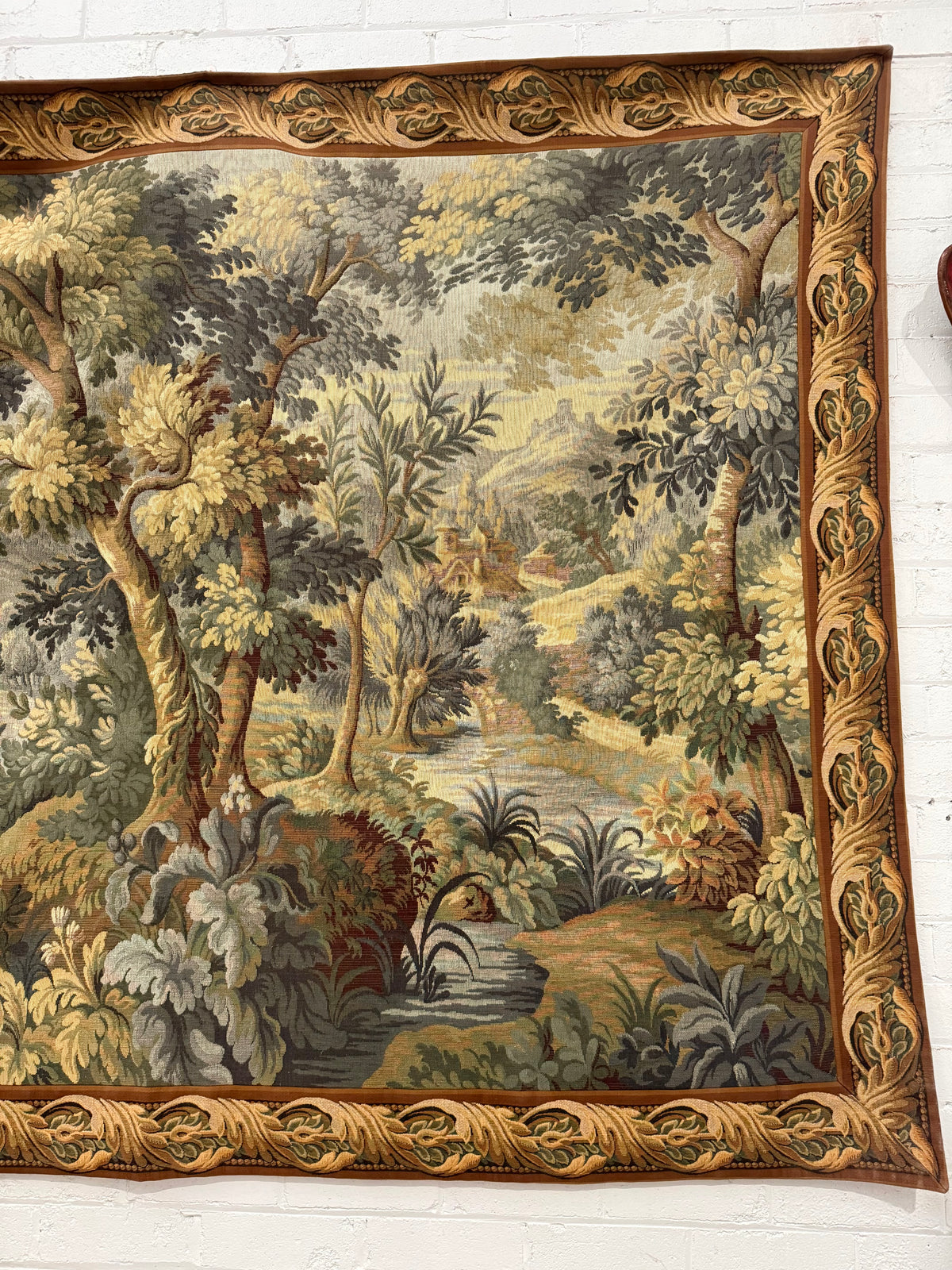20th Century French Verdure Tapestry