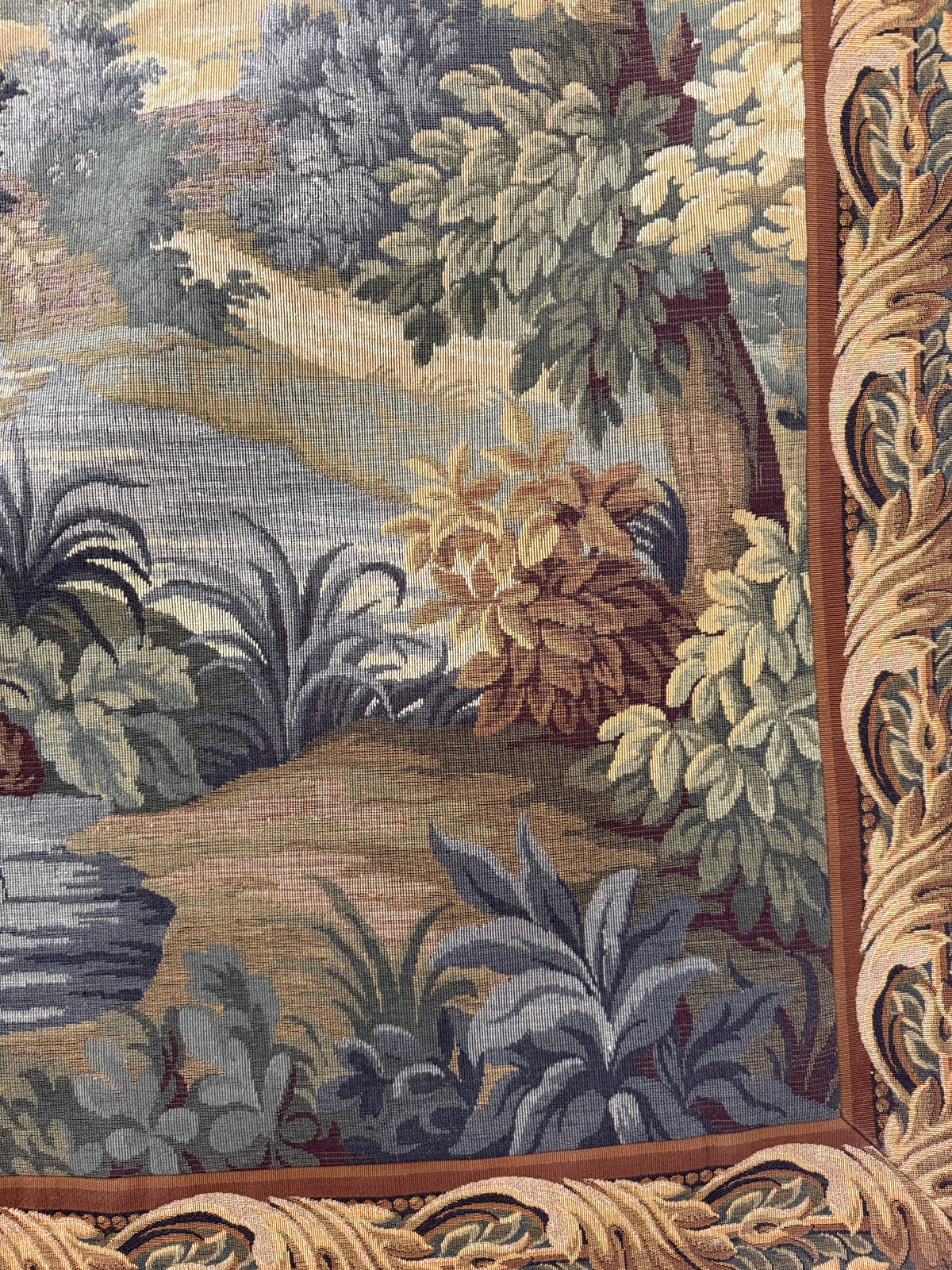 20th Century French Verdure Tapestry