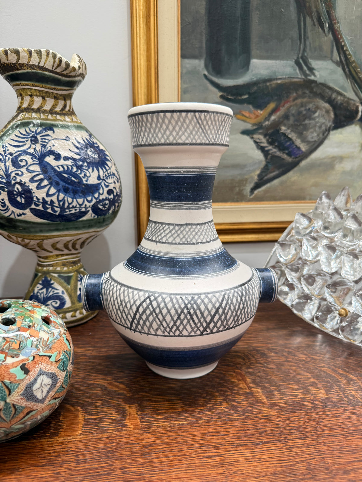 French Ceramic Vase by Guillot