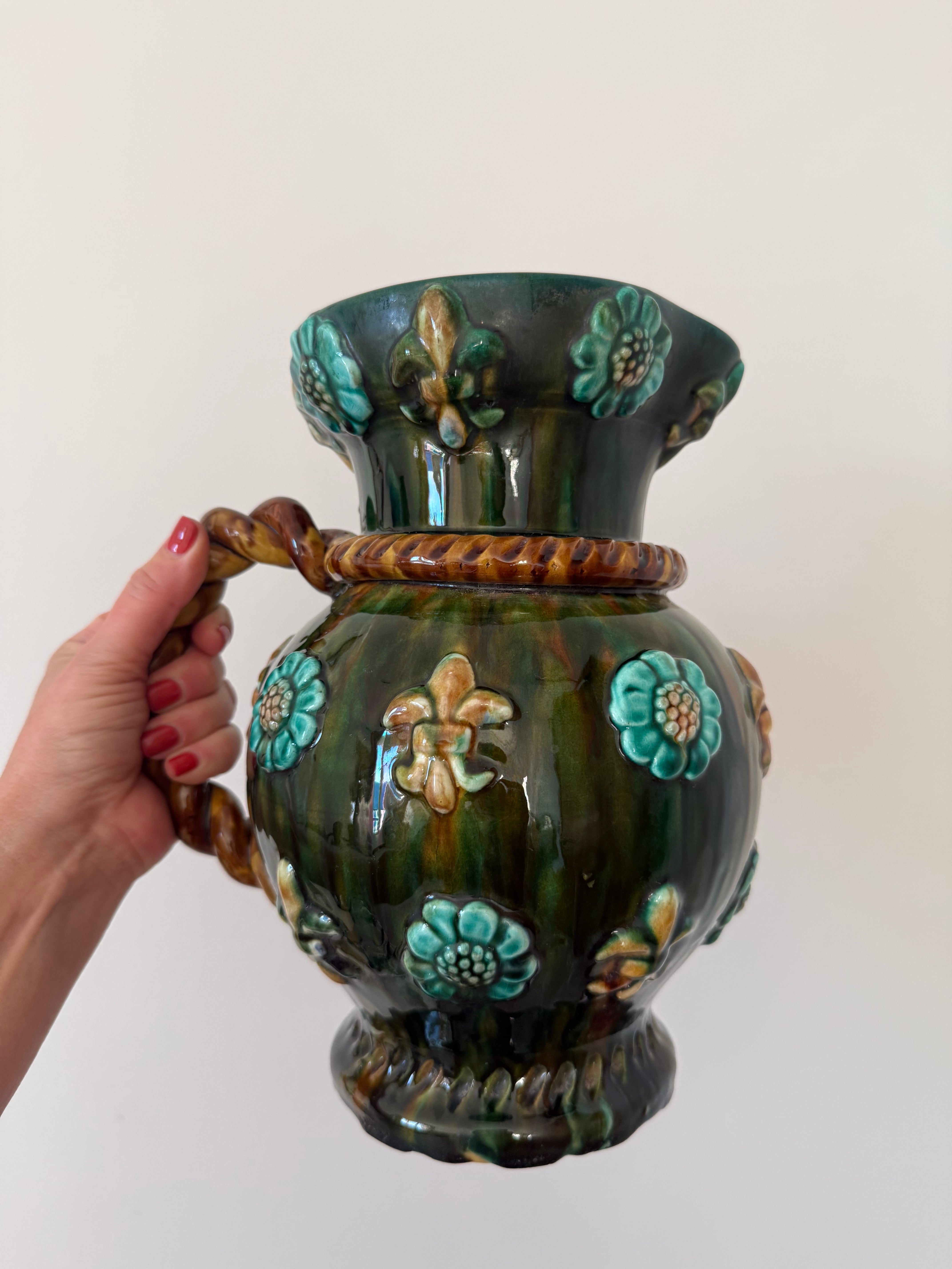 French Ceramic Pichet by Emilie Tessier