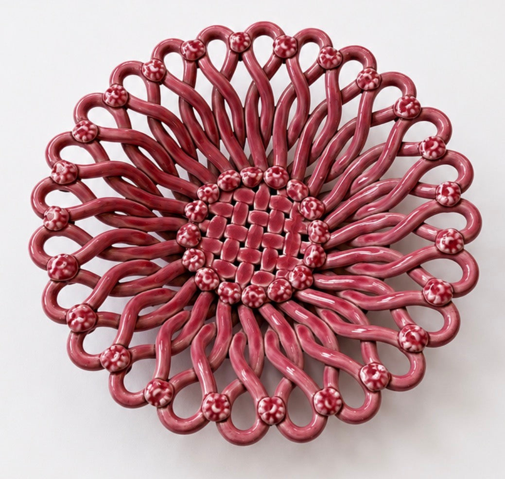 French Decorative Ceramic Bowl