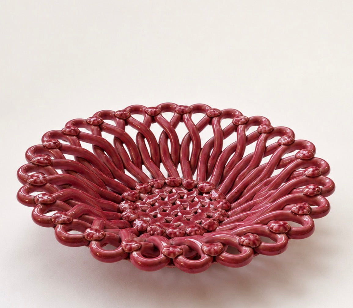 French Decorative Ceramic Bowl