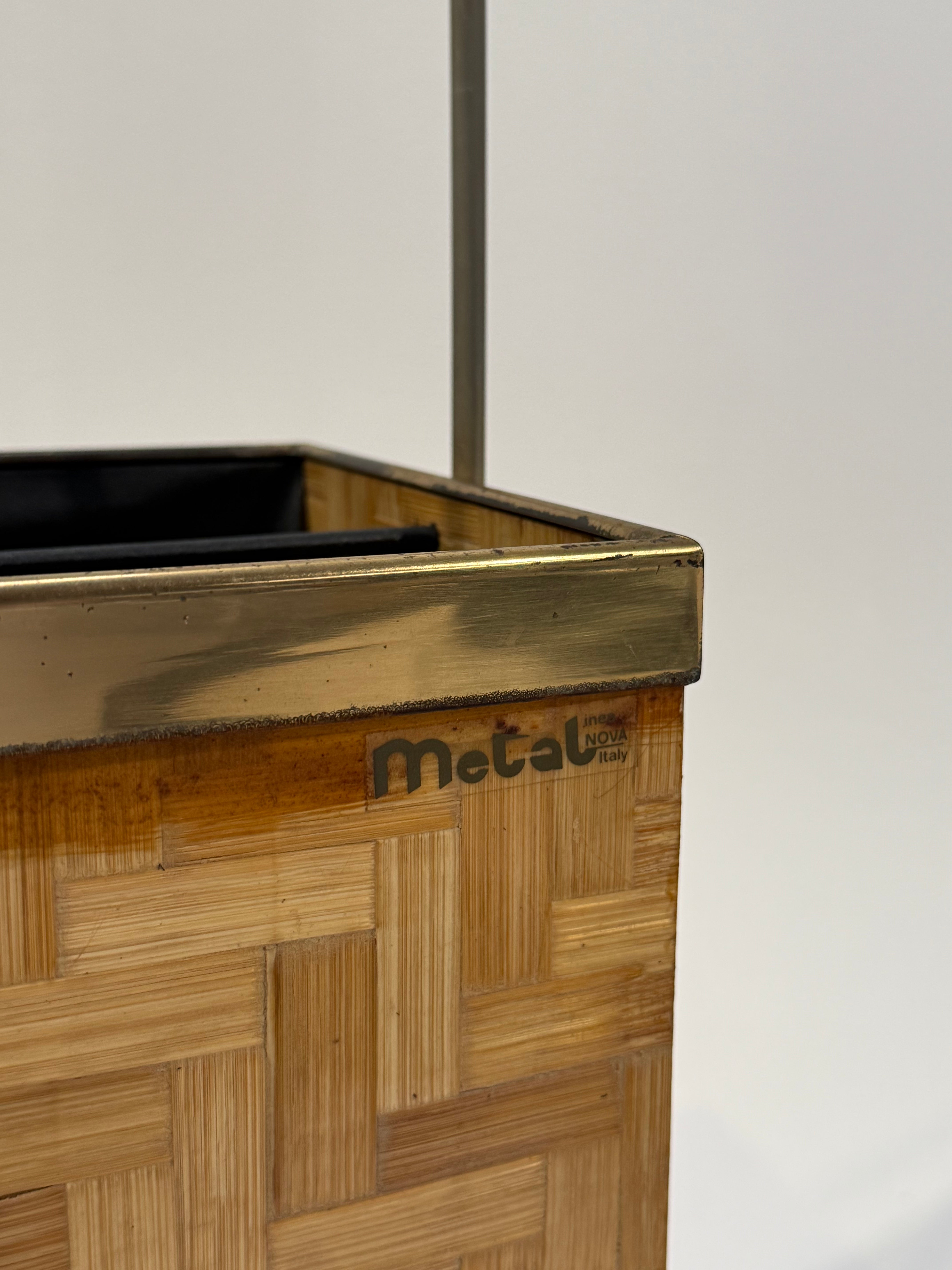 Italian Bamboo Magazine Holder