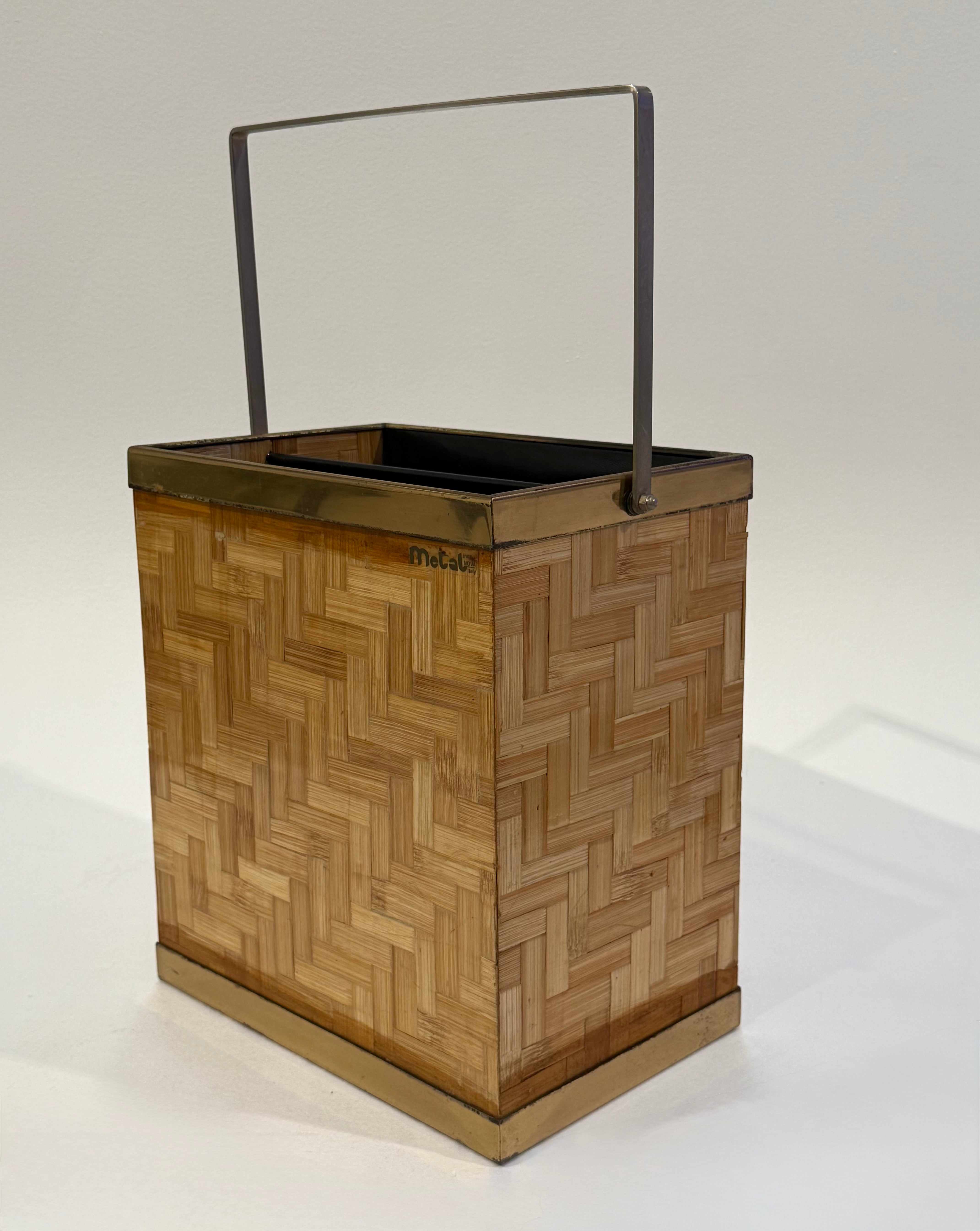 Italian Bamboo Magazine Holder