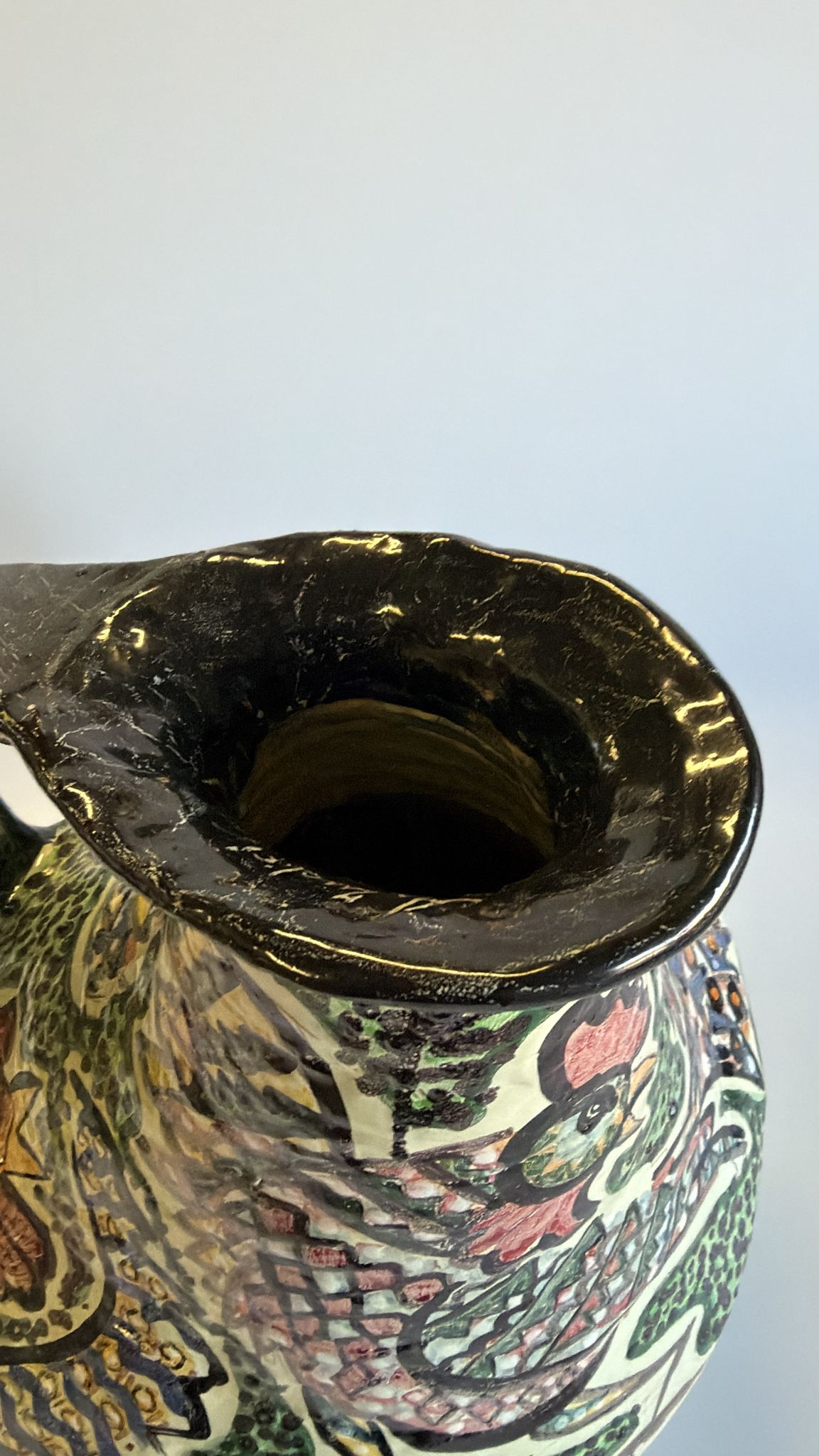 PRE-ORDER: Large Vintage Italian Ceramic Vase